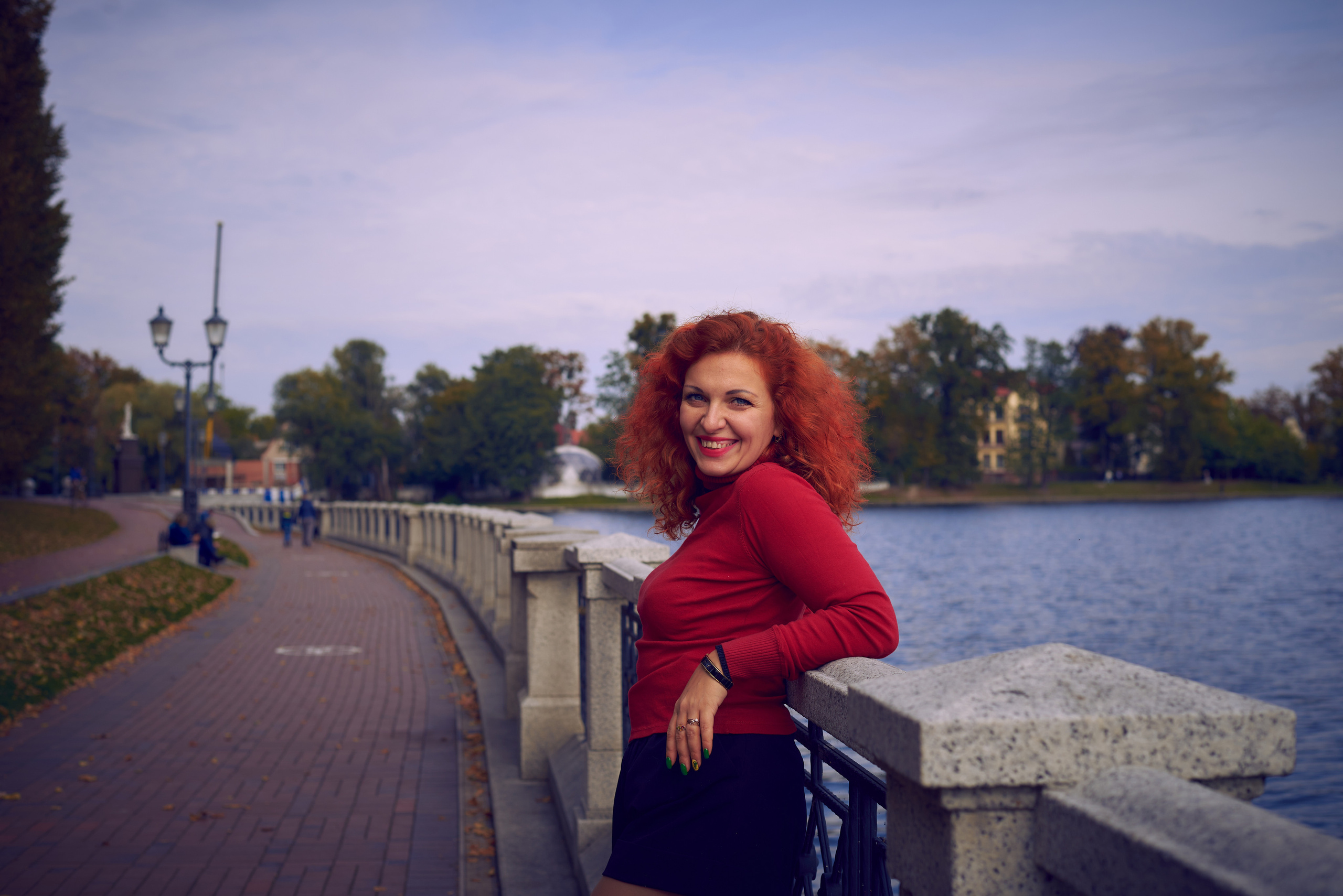 Прогулка с Натальей. Фотограф Мария Оленева