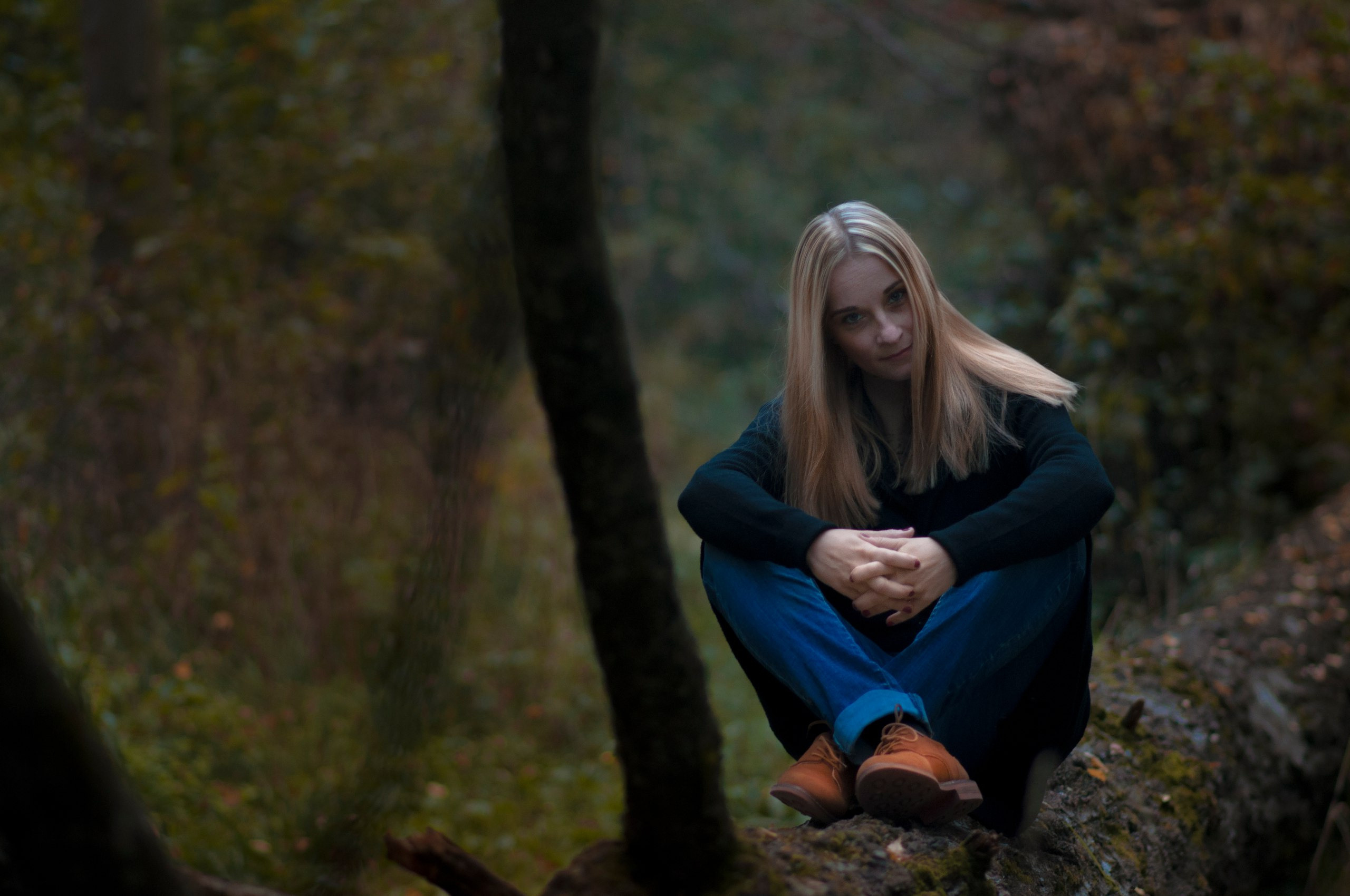 Кристина и осень. Фотограф Мария Оленева