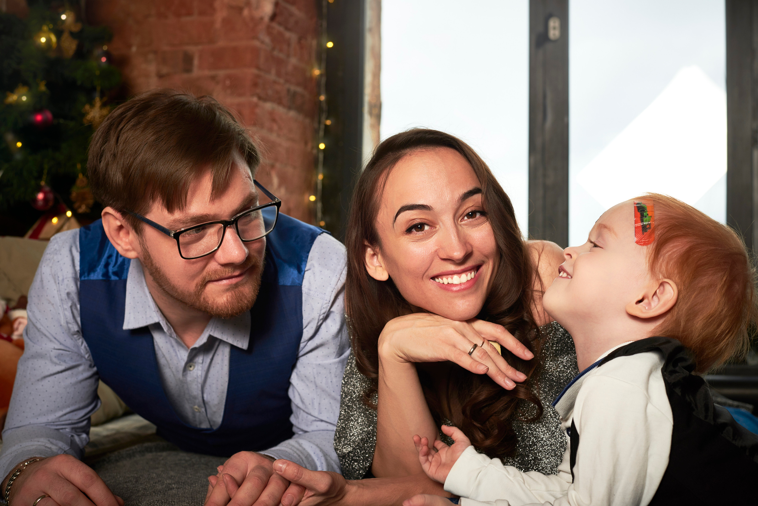 Ольга и Новый год. Фотограф Мария Оленева