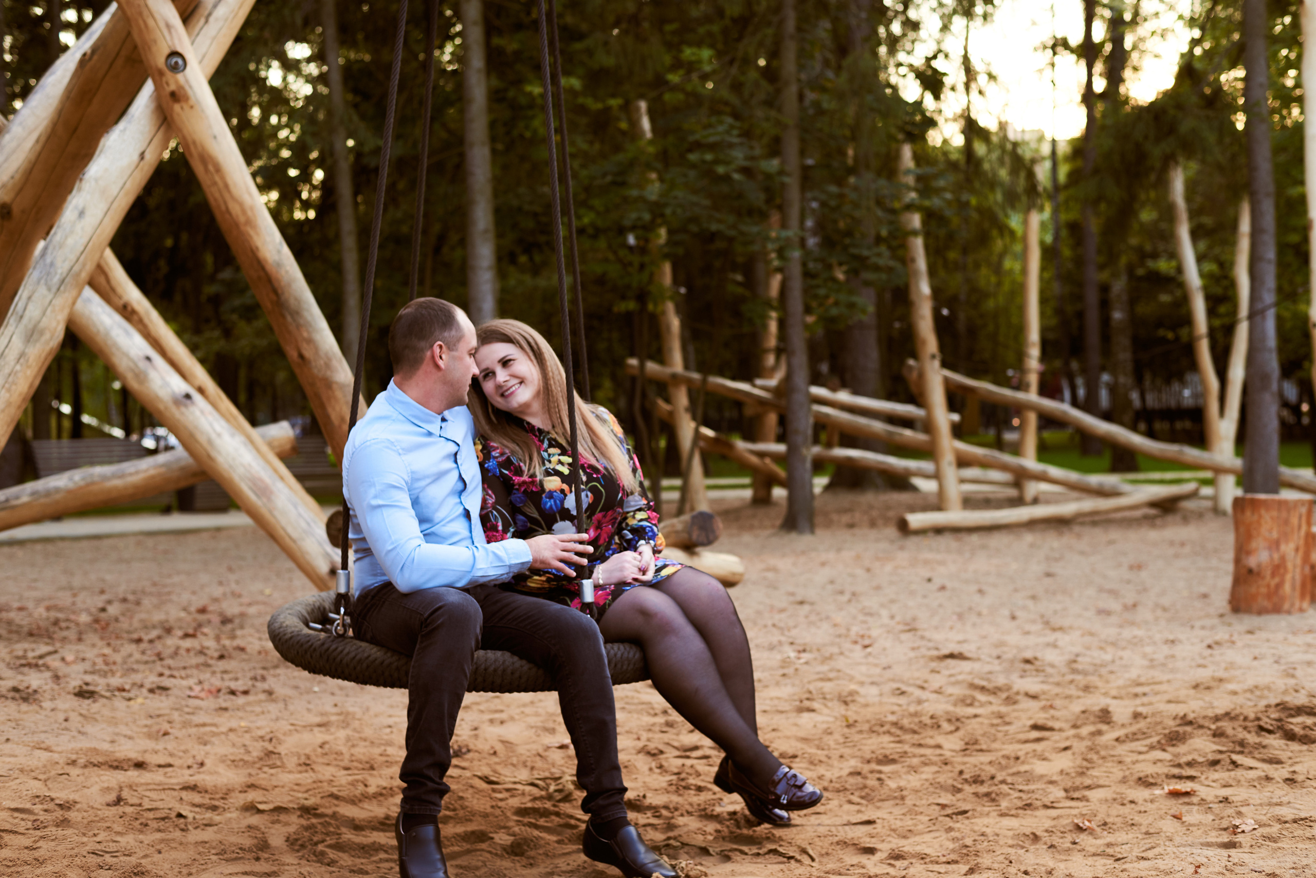 Прогулка с Ксюшей. Фотограф Мария Оленева