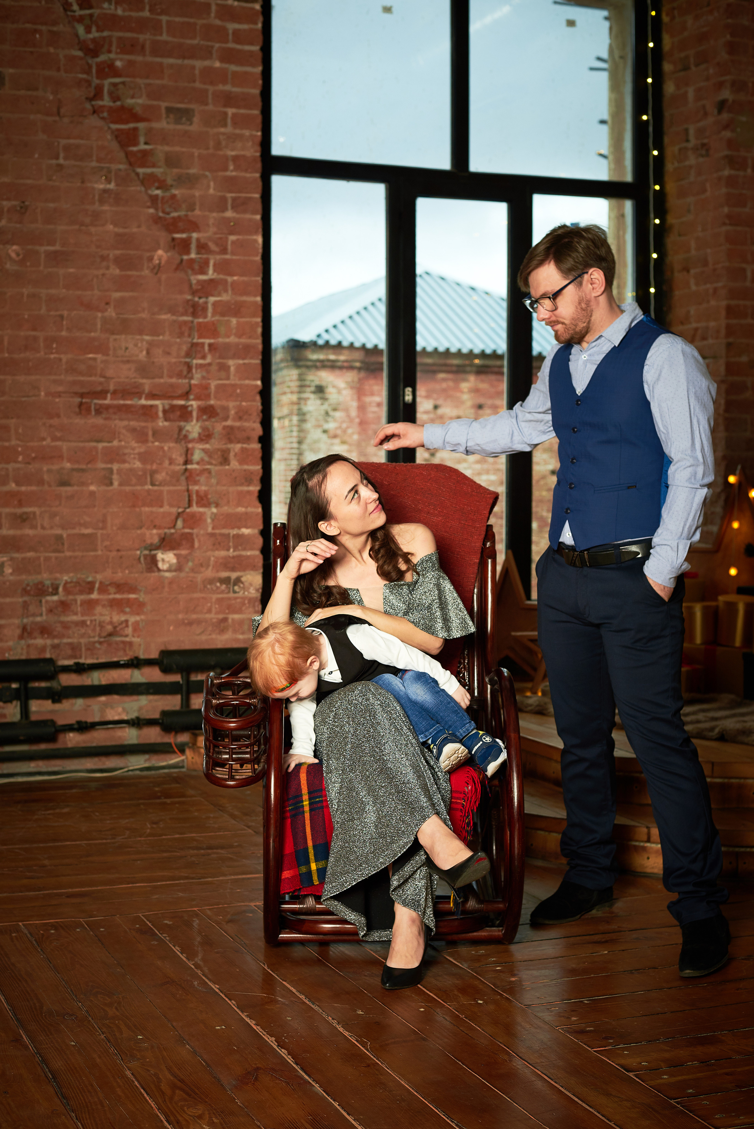 Ольга и Новый год. Фотограф Мария Оленева