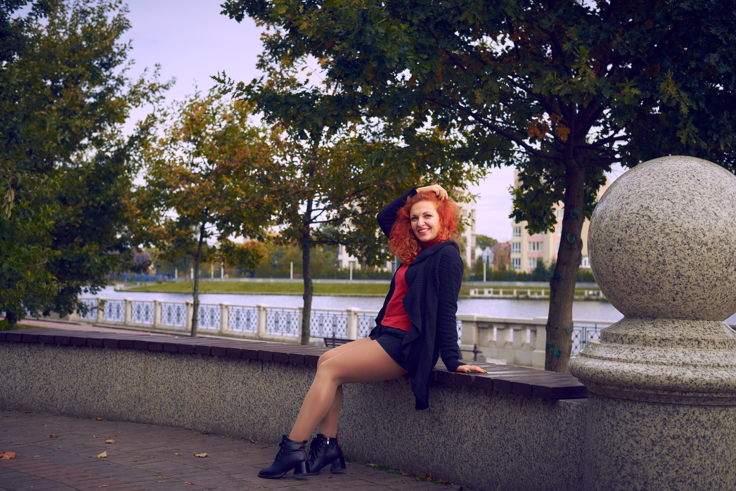 Прогулка с Натальей. Фотограф Мария Оленева