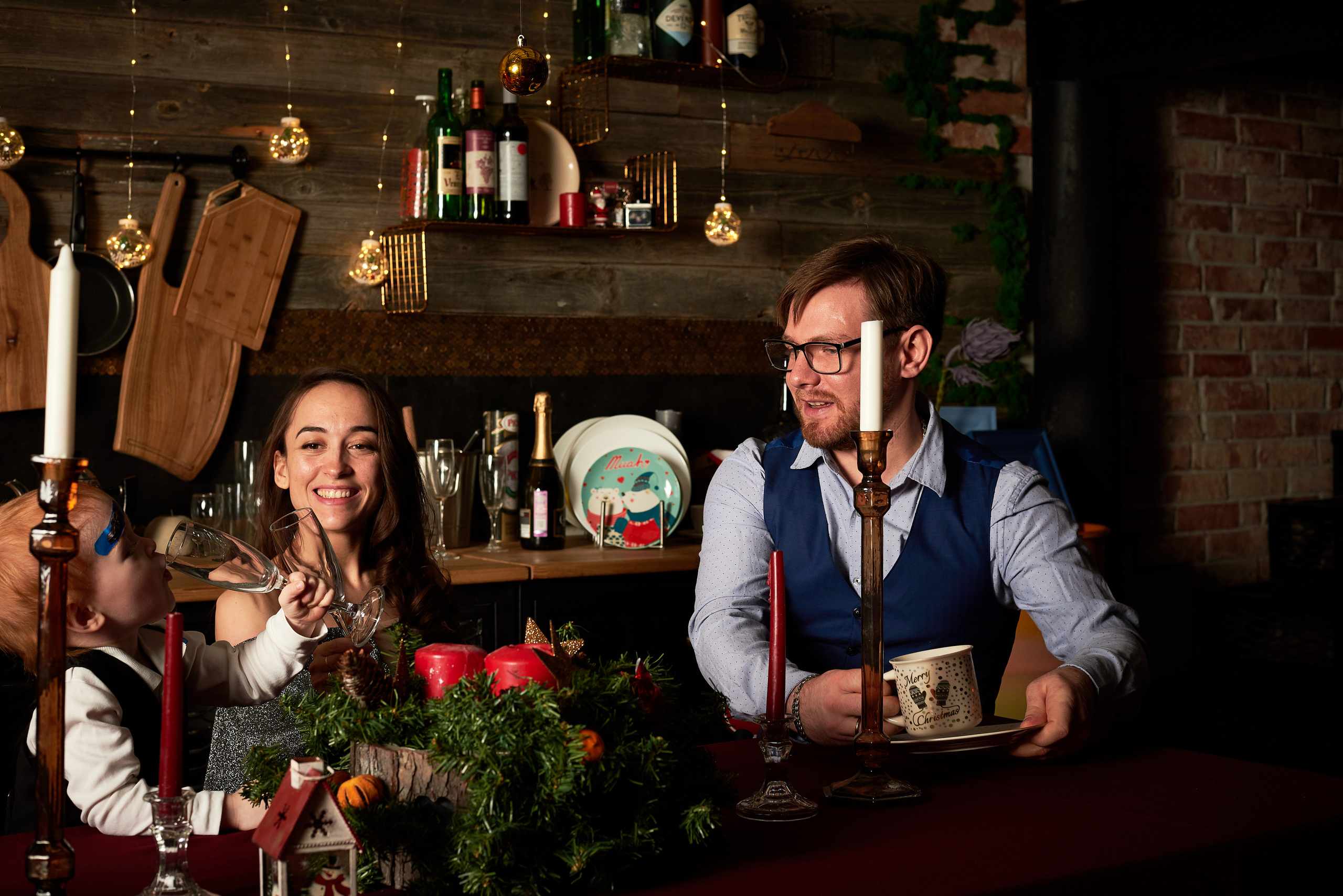 Ольга и Новый год. Фотограф Мария Оленева