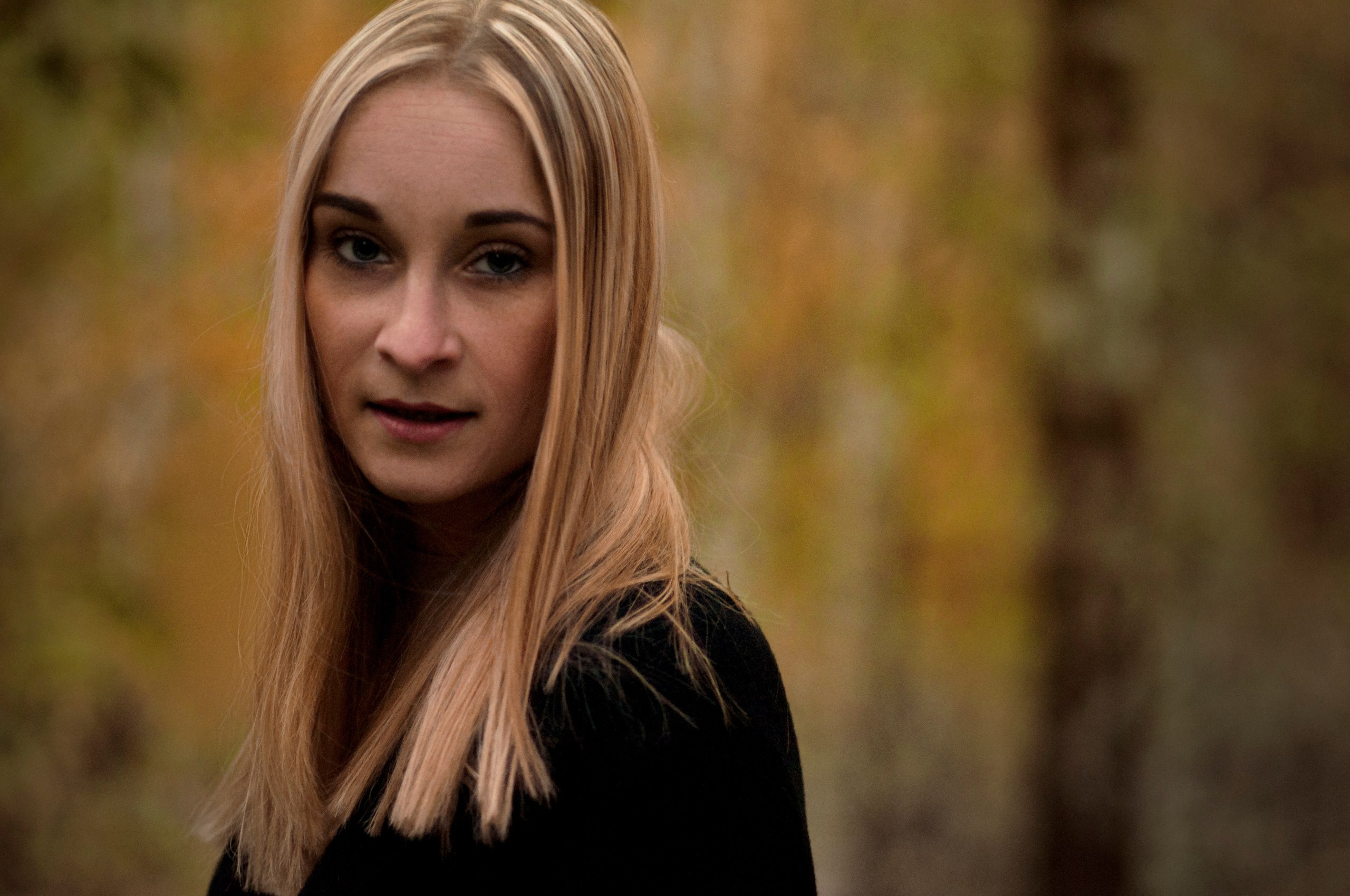 Кристина и осень. Фотограф Мария Оленева