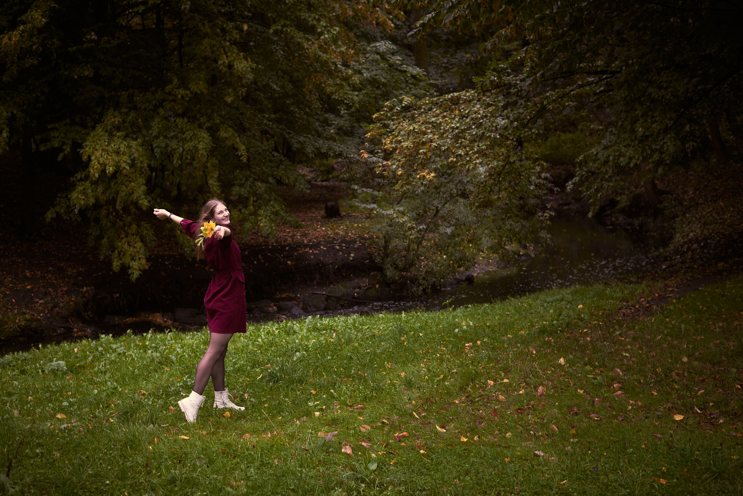 Прогулка с Женей. Фотограф Мария Оленева