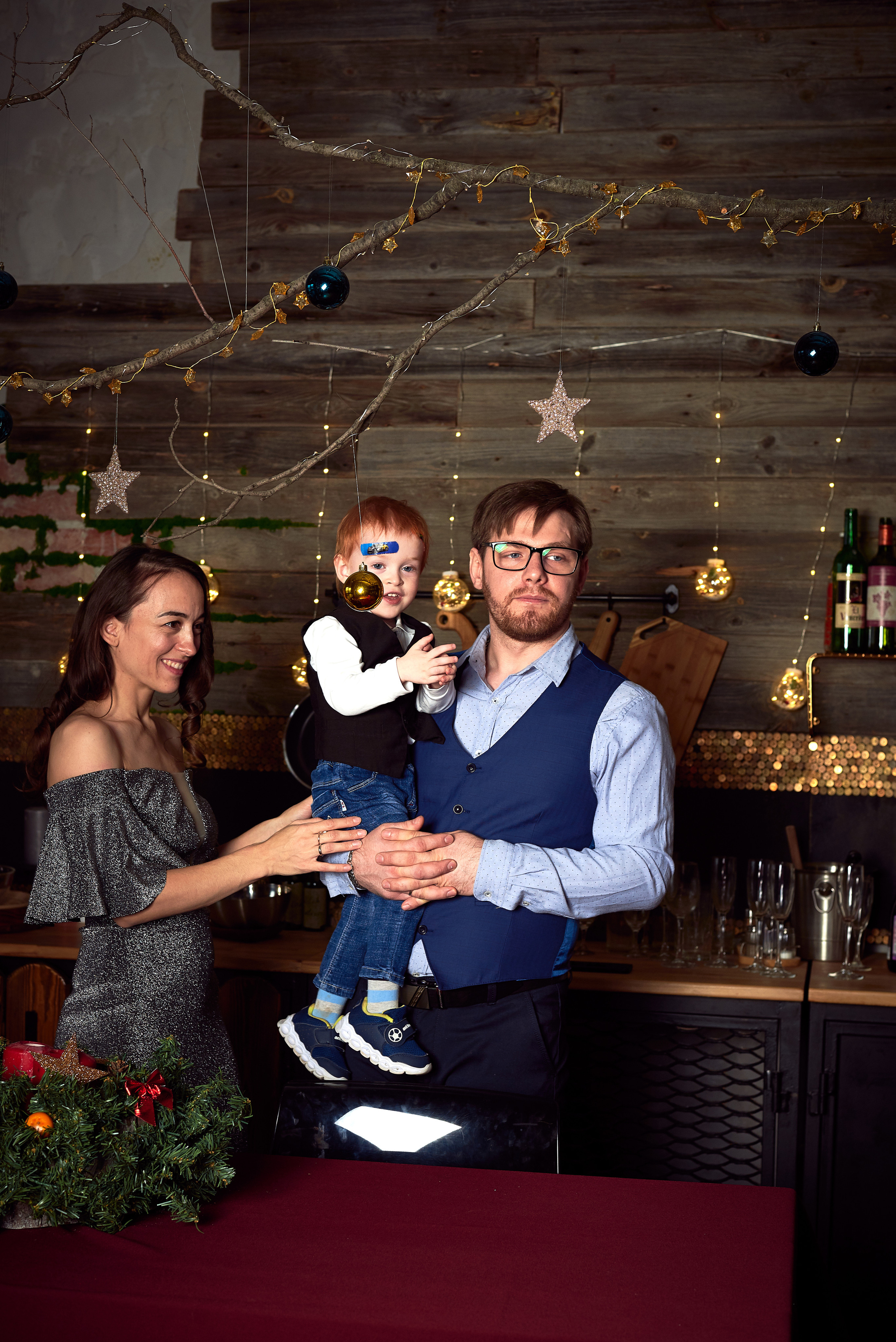 Ольга и Новый год. Фотограф Мария Оленева