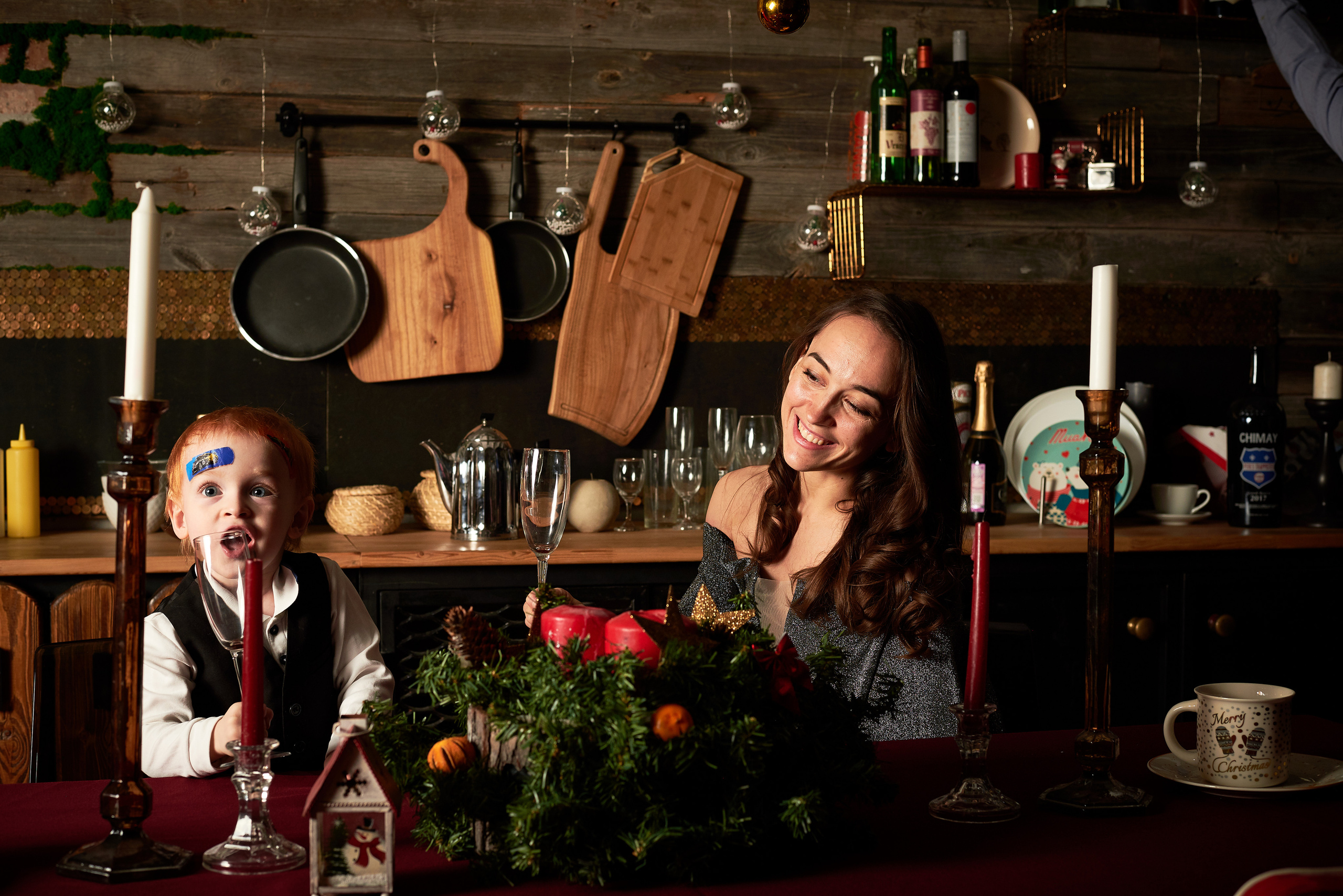 Ольга и Новый год. Фотограф Мария Оленева