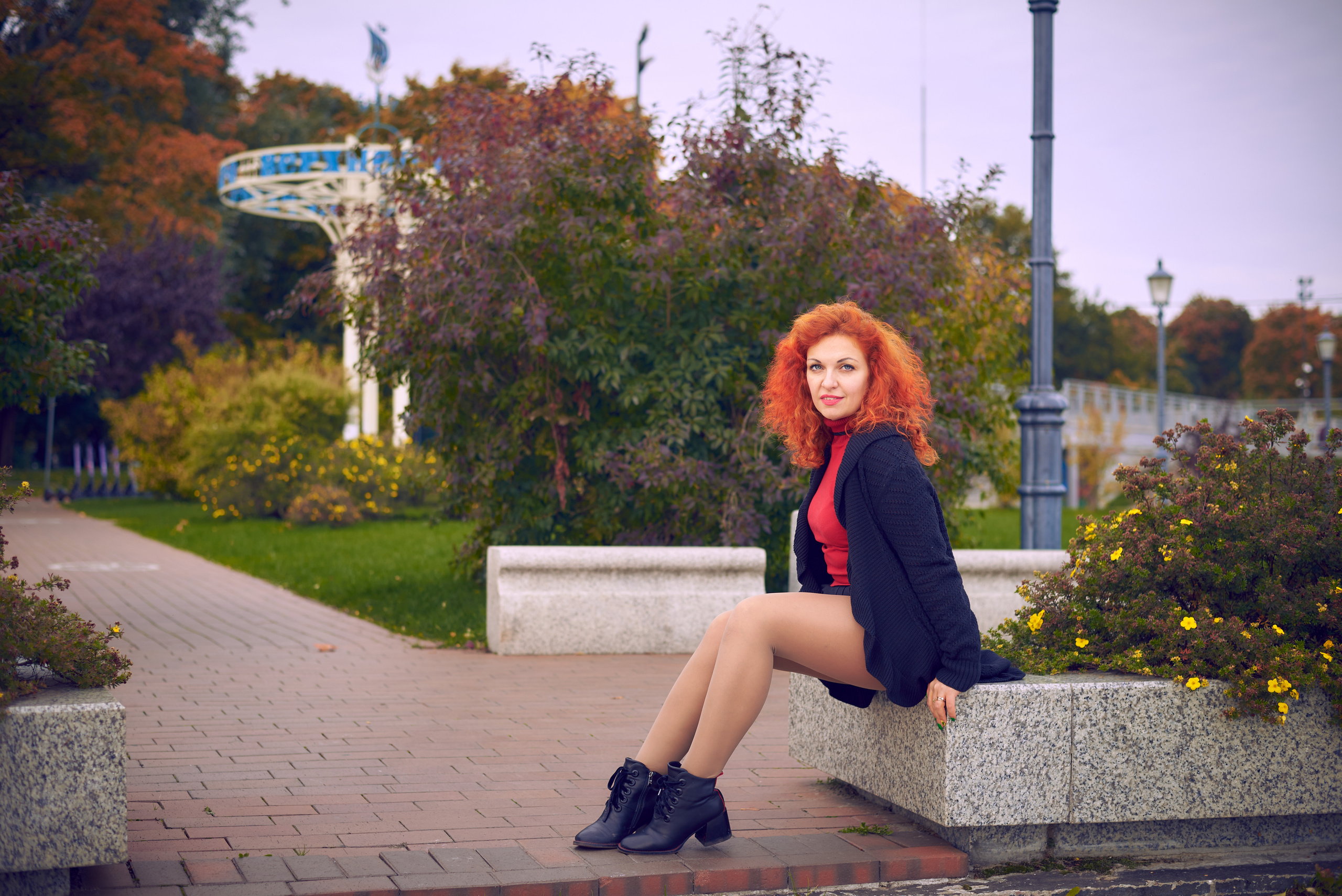 Прогулка с Натальей. Фотограф Мария Оленева