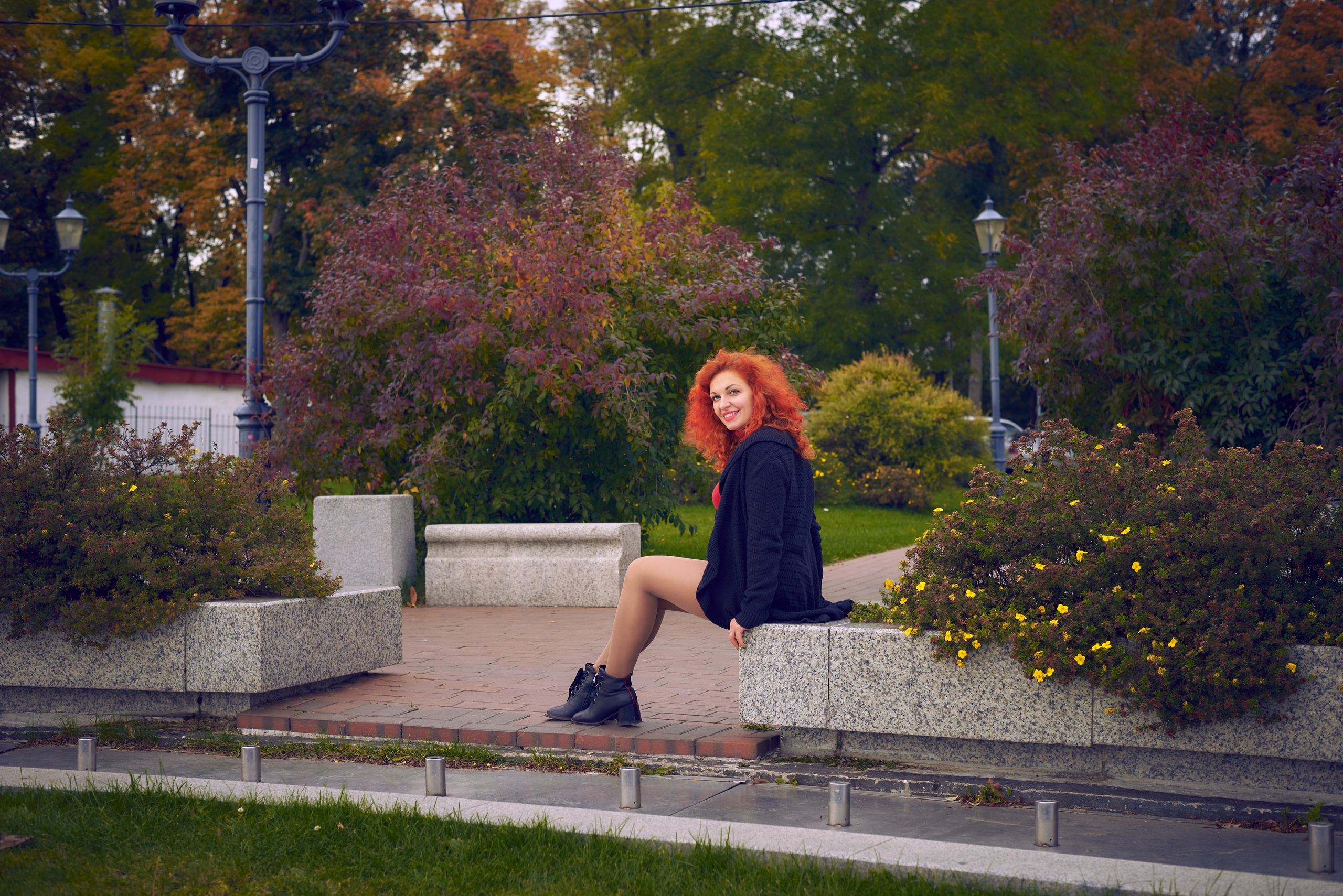 Прогулка с Натальей. Фотограф Мария Оленева