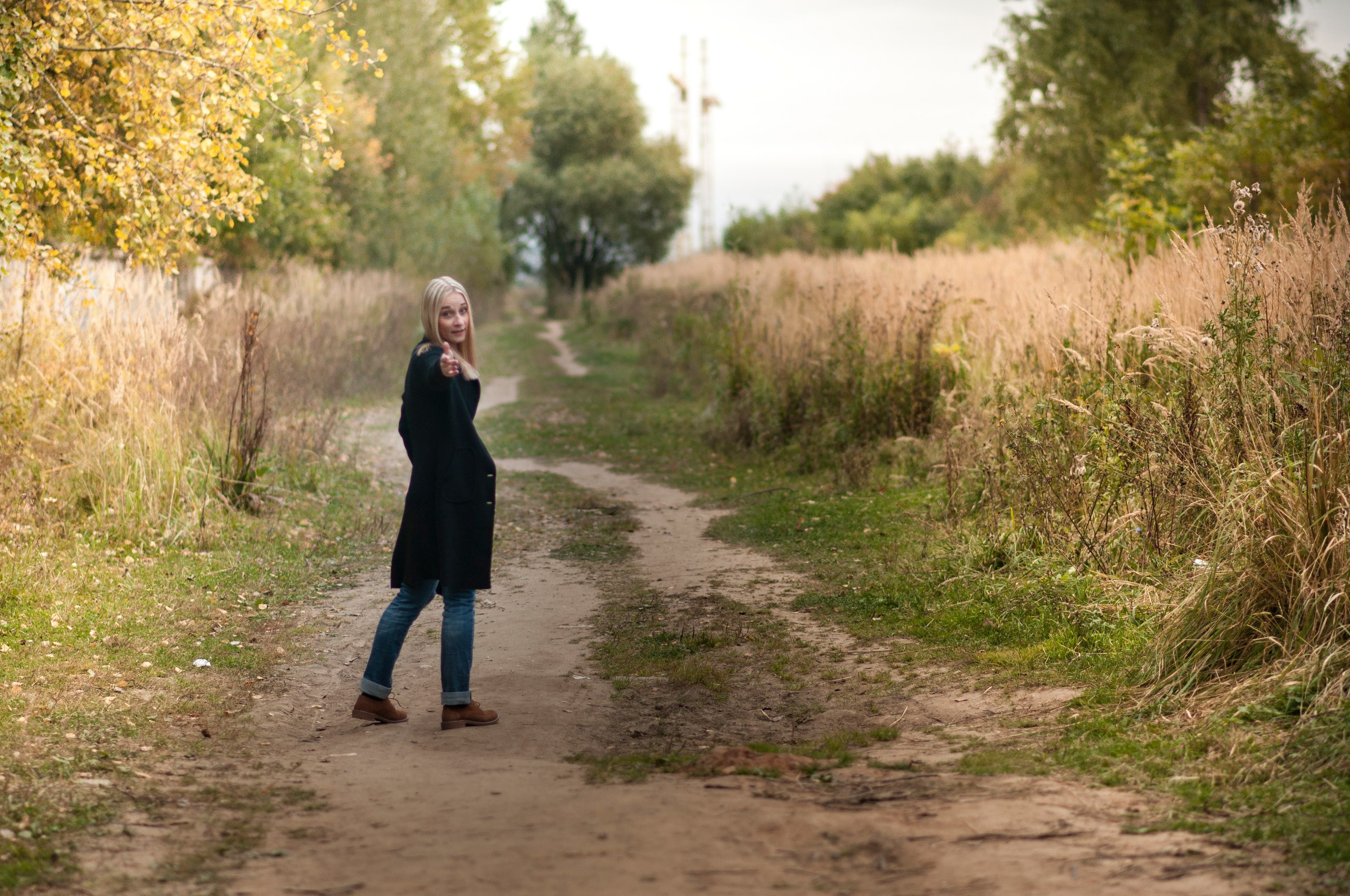 Кристина и осень. Фотограф Мария Оленева