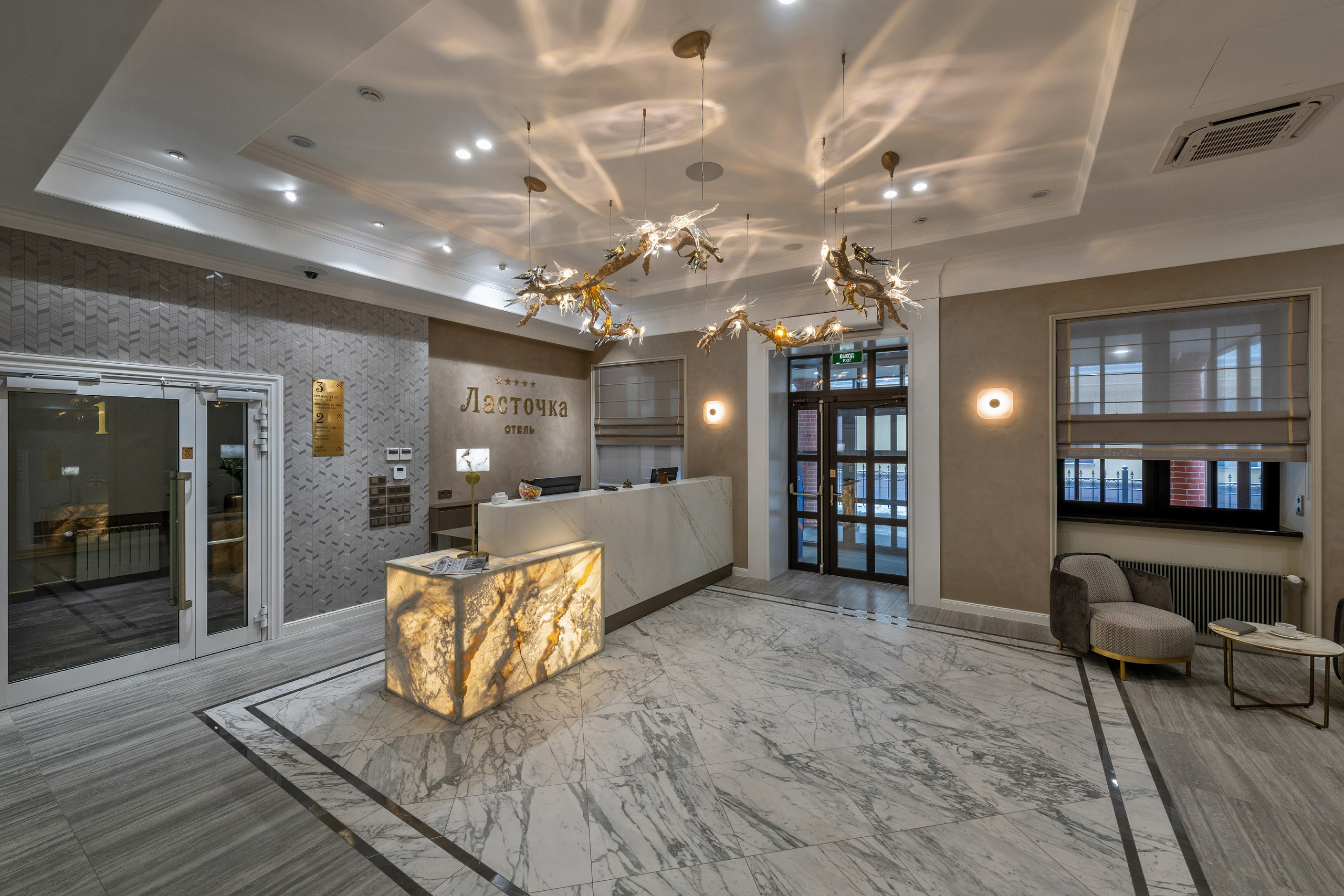 Отель «Ласточка» 5*. Фотосъёмка интерьеров и архитектуры гостиниц, промышленная съёмка