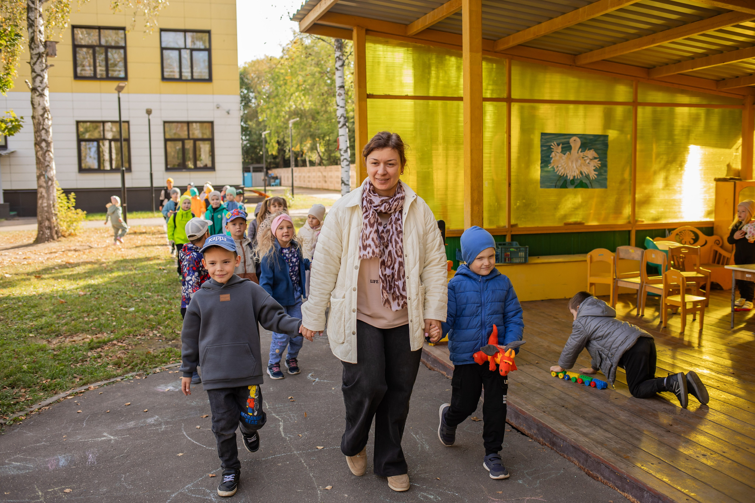 Детский садик  — страна детства и улыбок. Семейный фотограф Анна Шелепова