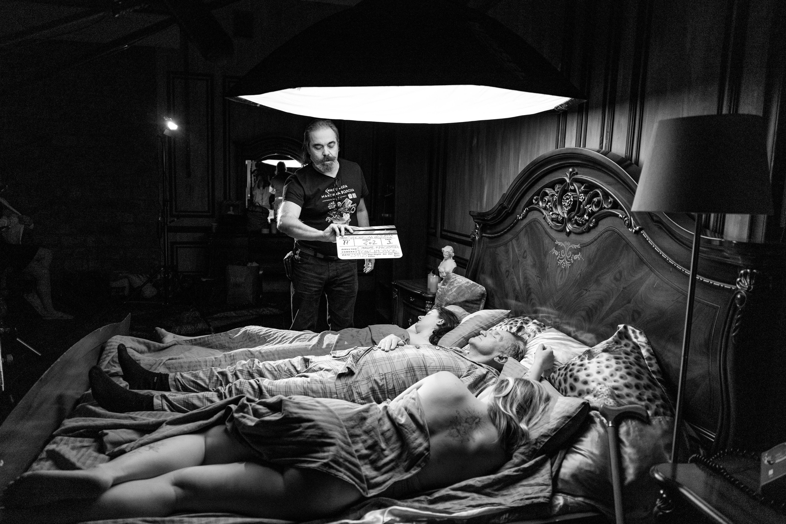 Киносъемки «Спящие красавицы». Фотограф/видеограф в Санкт-Петербурге Динара Гольдина