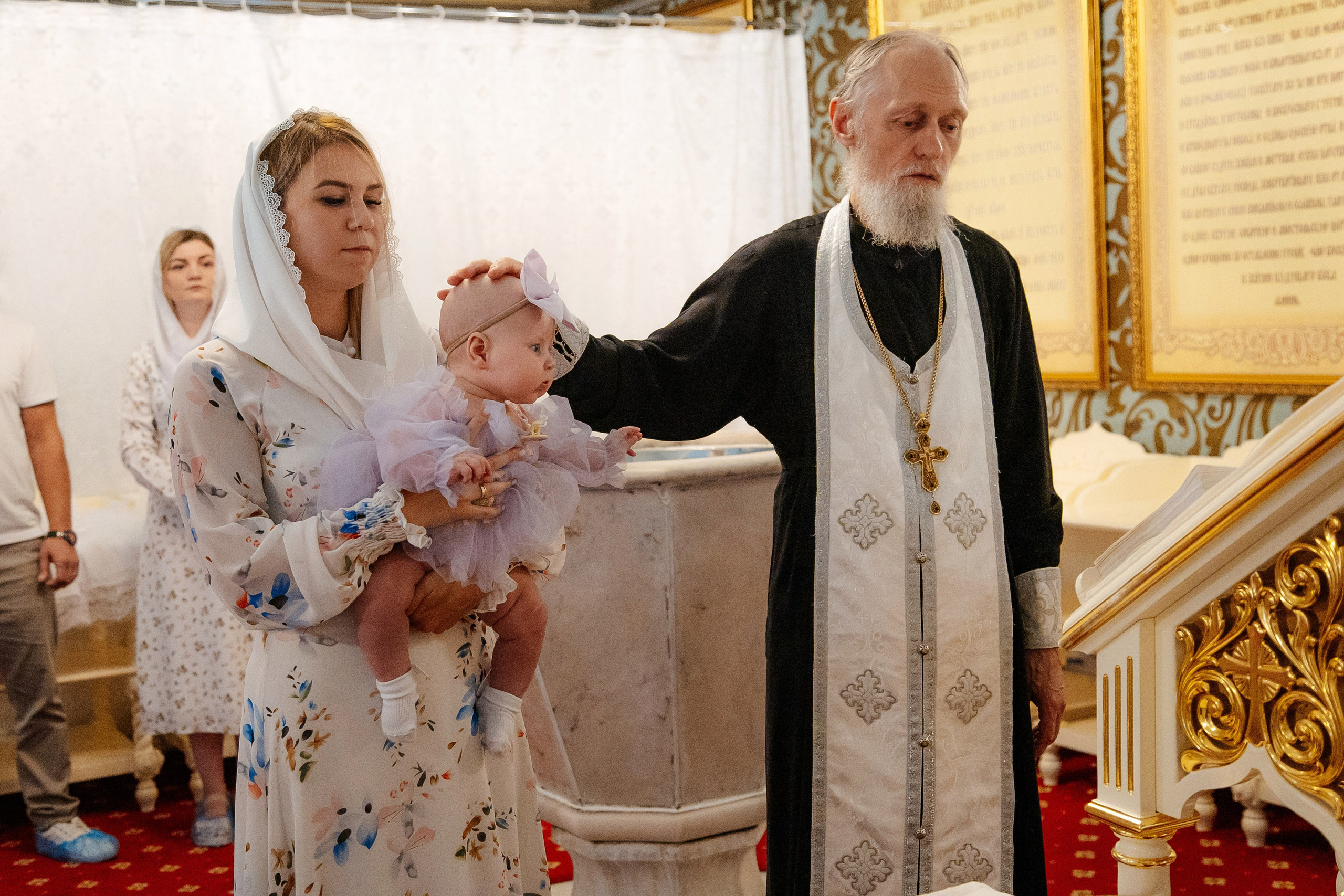 Крещение Полины. Семейный и детский фотограф в Москве Александра Мак