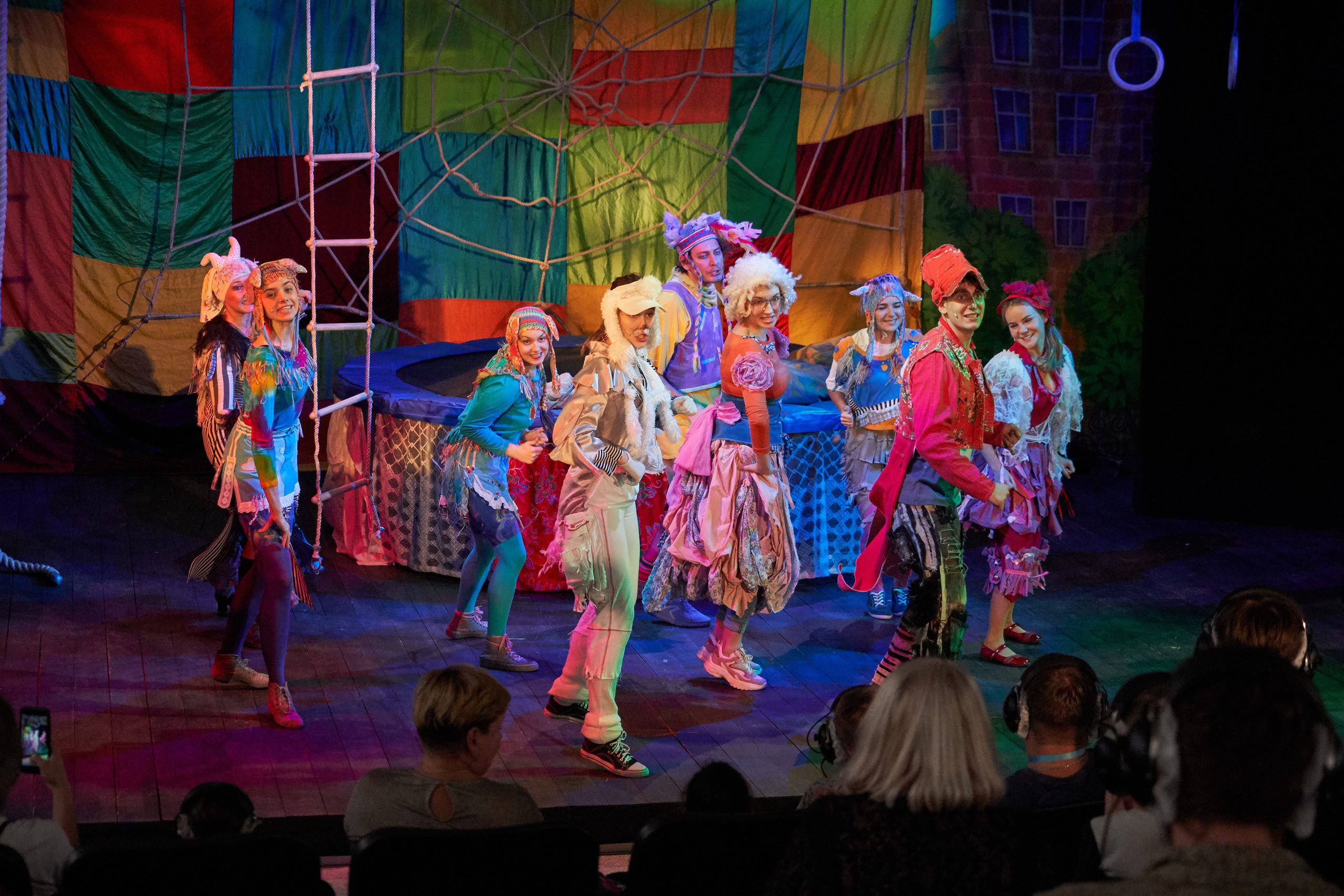 «Ну, Волк, погоди!» (Театр на высоте / Шалом). Фотограф Евгения Турушева