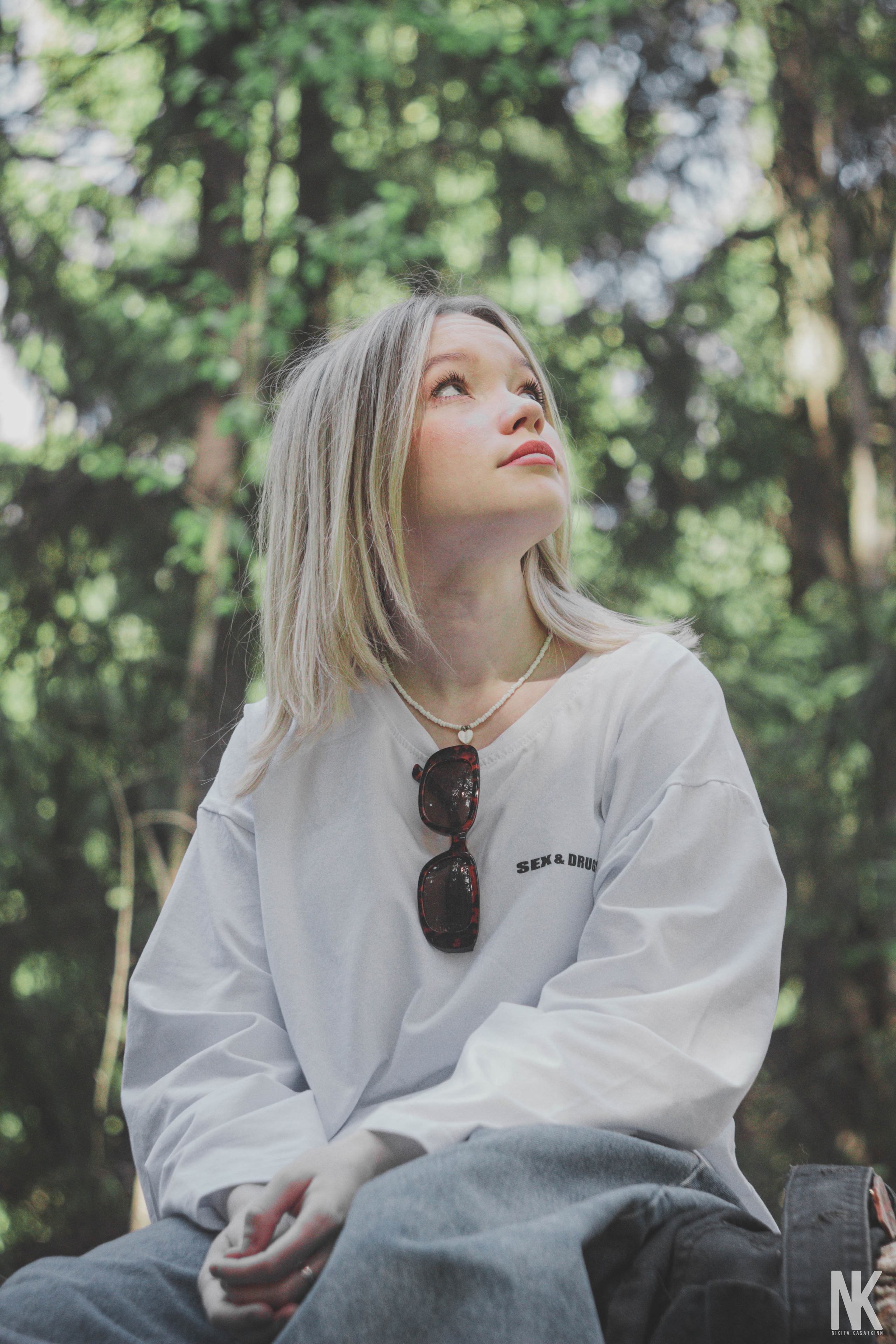 Саша. Фотосессия в лесу. Касаткин Никита. Фотограф