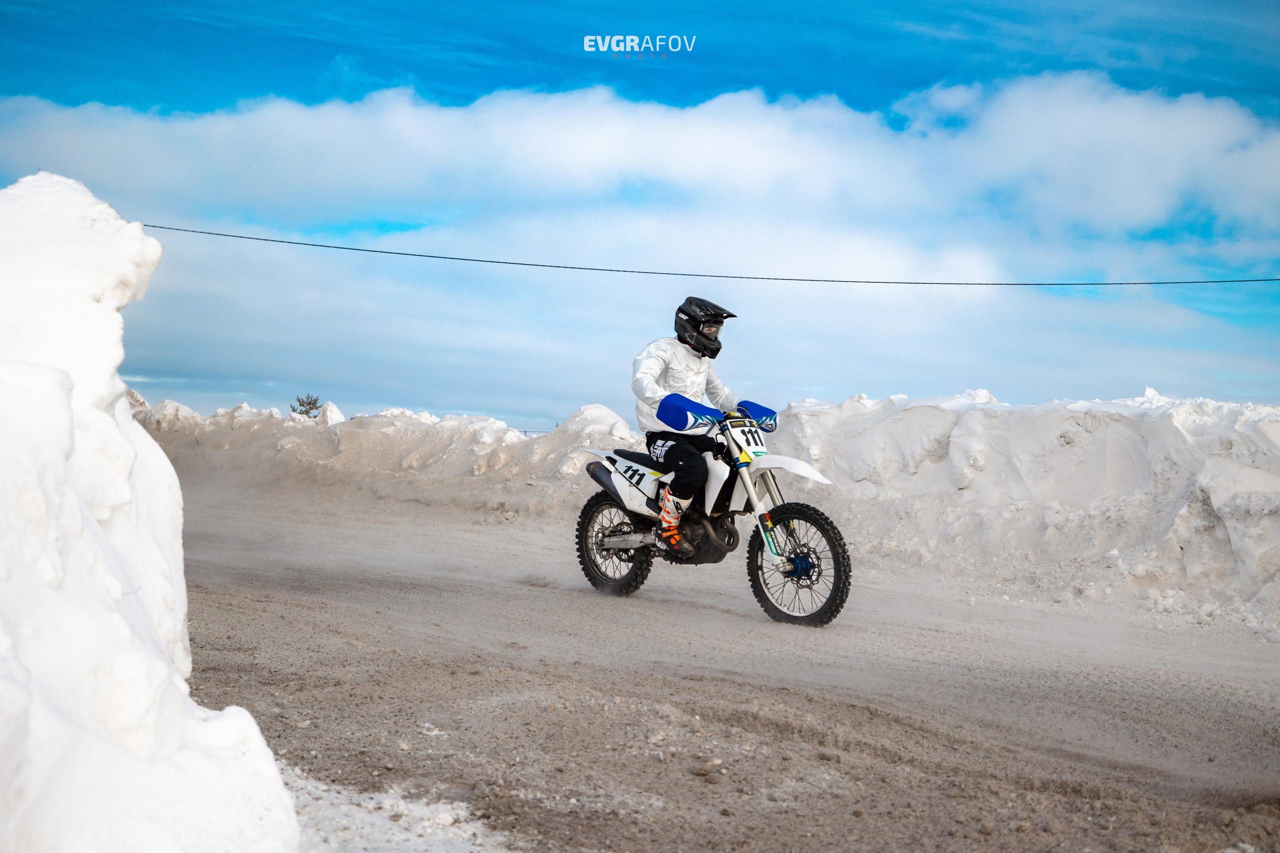 Открытый кубок Республики Татарстан по мотокроссу 3 этап. 4 февраля 2024 г. Фотограф Евграфов Александр