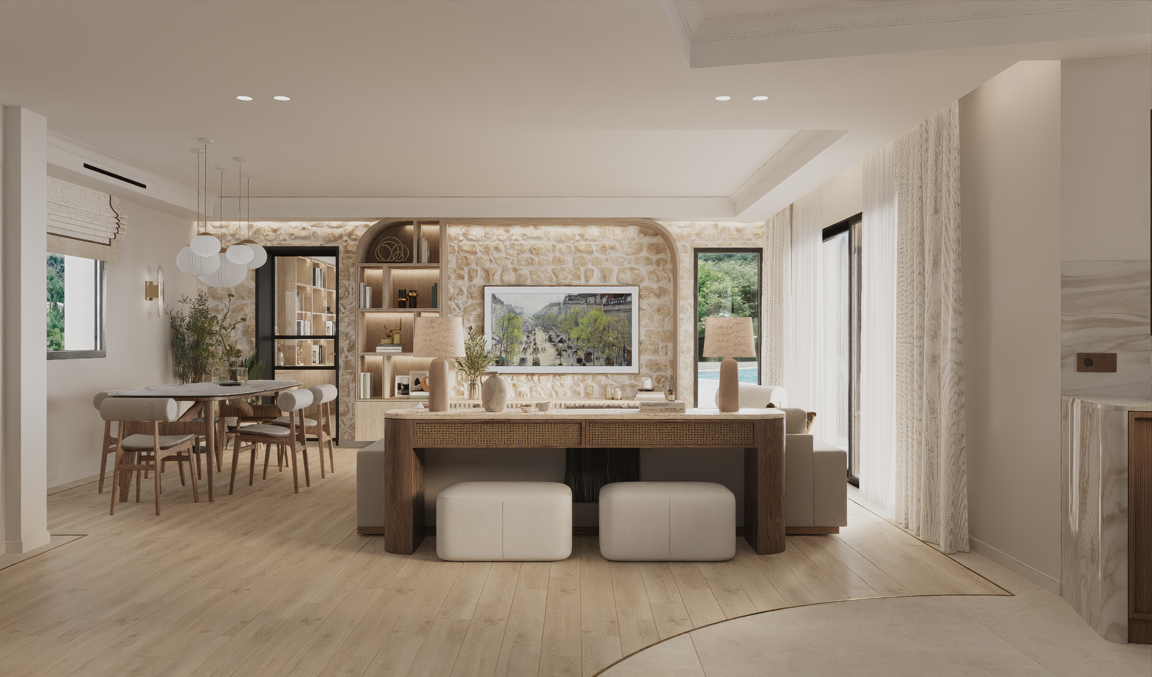SAINT-PAUL-DE-VENCE. Irina Balykina — Interior 3D Visualisation