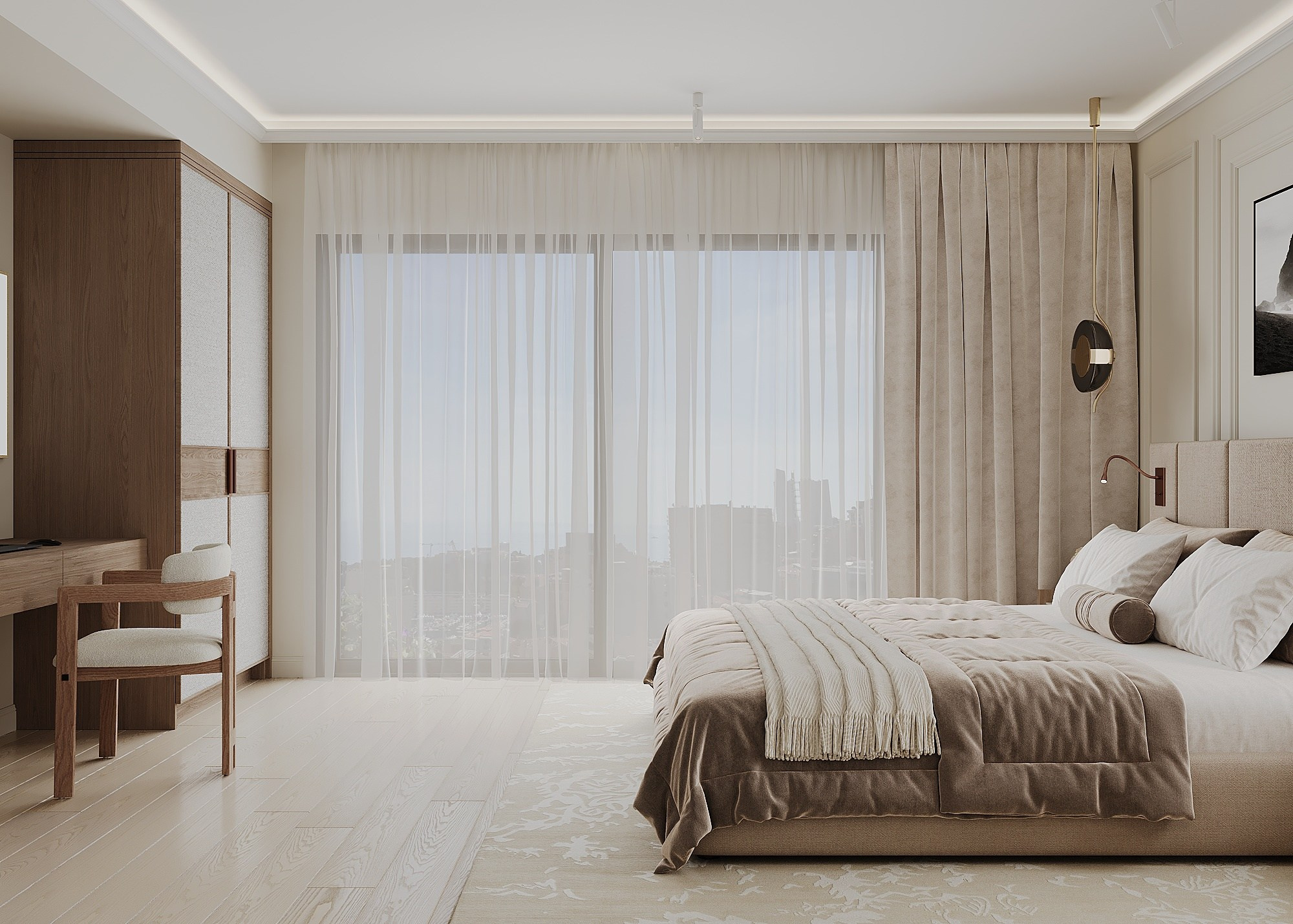29 BEAUSOLEIL. Irina Balykina — Interior 3D Visualisation