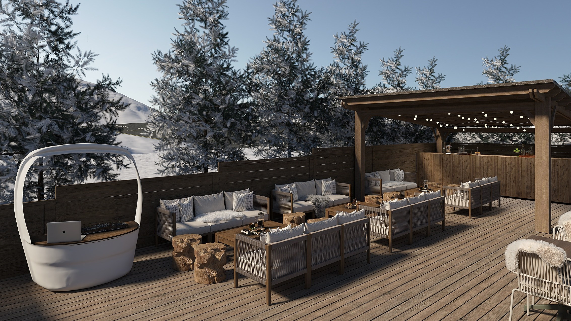 AURA, AURONS. Irina Balykina — Interior 3D Visualisation