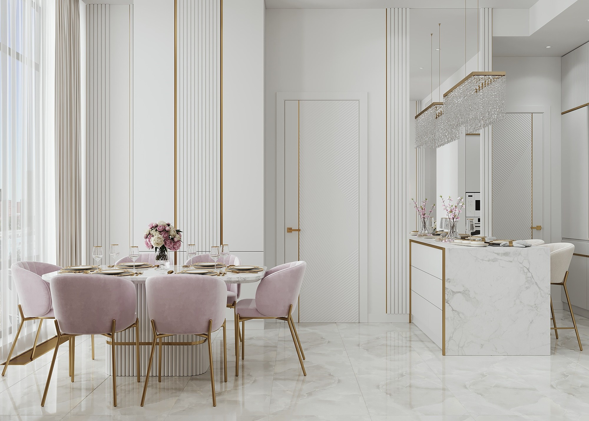 ЖК ШАГАЛ 2. Irina Balykina — Interior 3D Visualisation