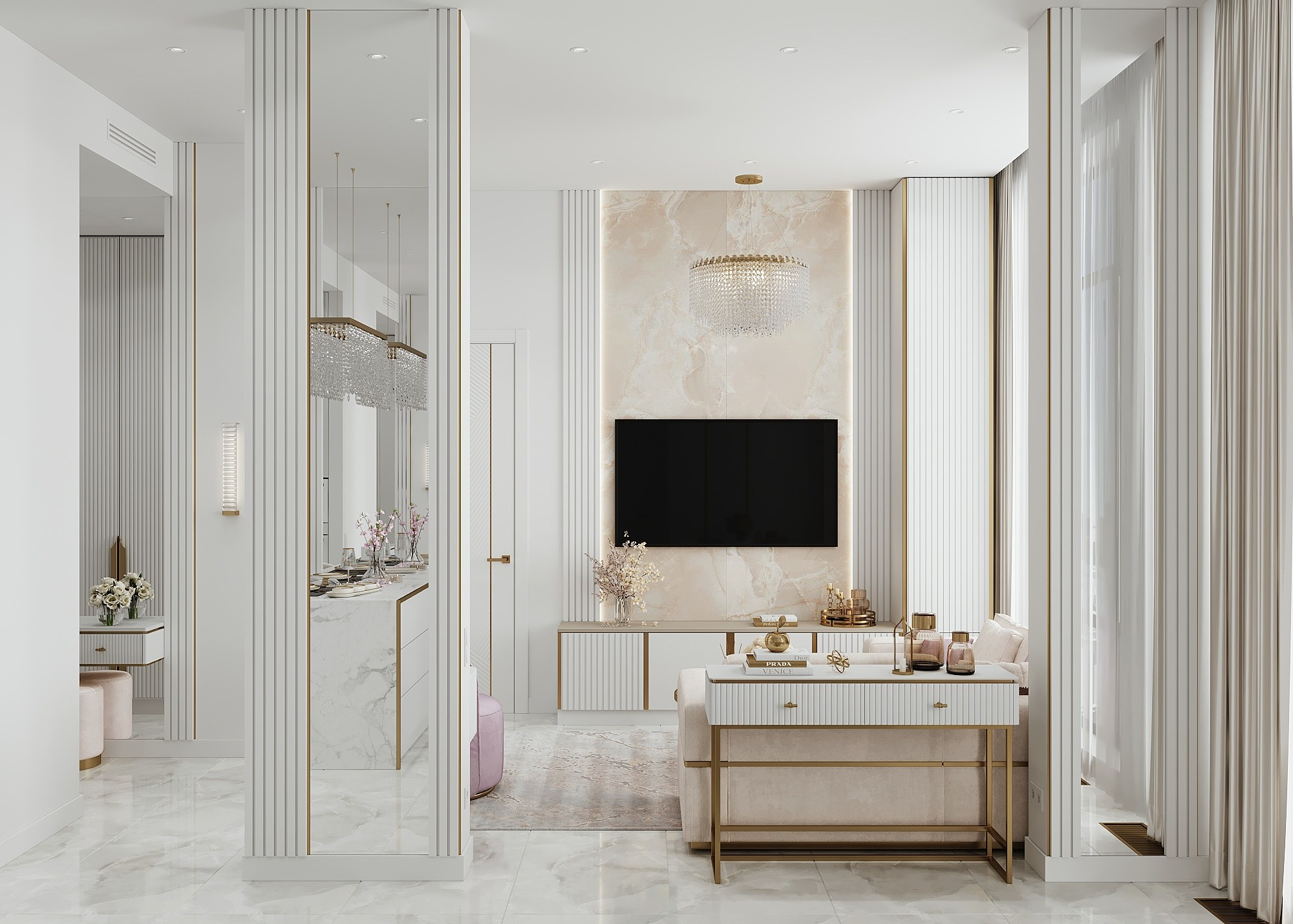 ЖК ШАГАЛ 2. Irina Balykina — Interior 3D Visualisation