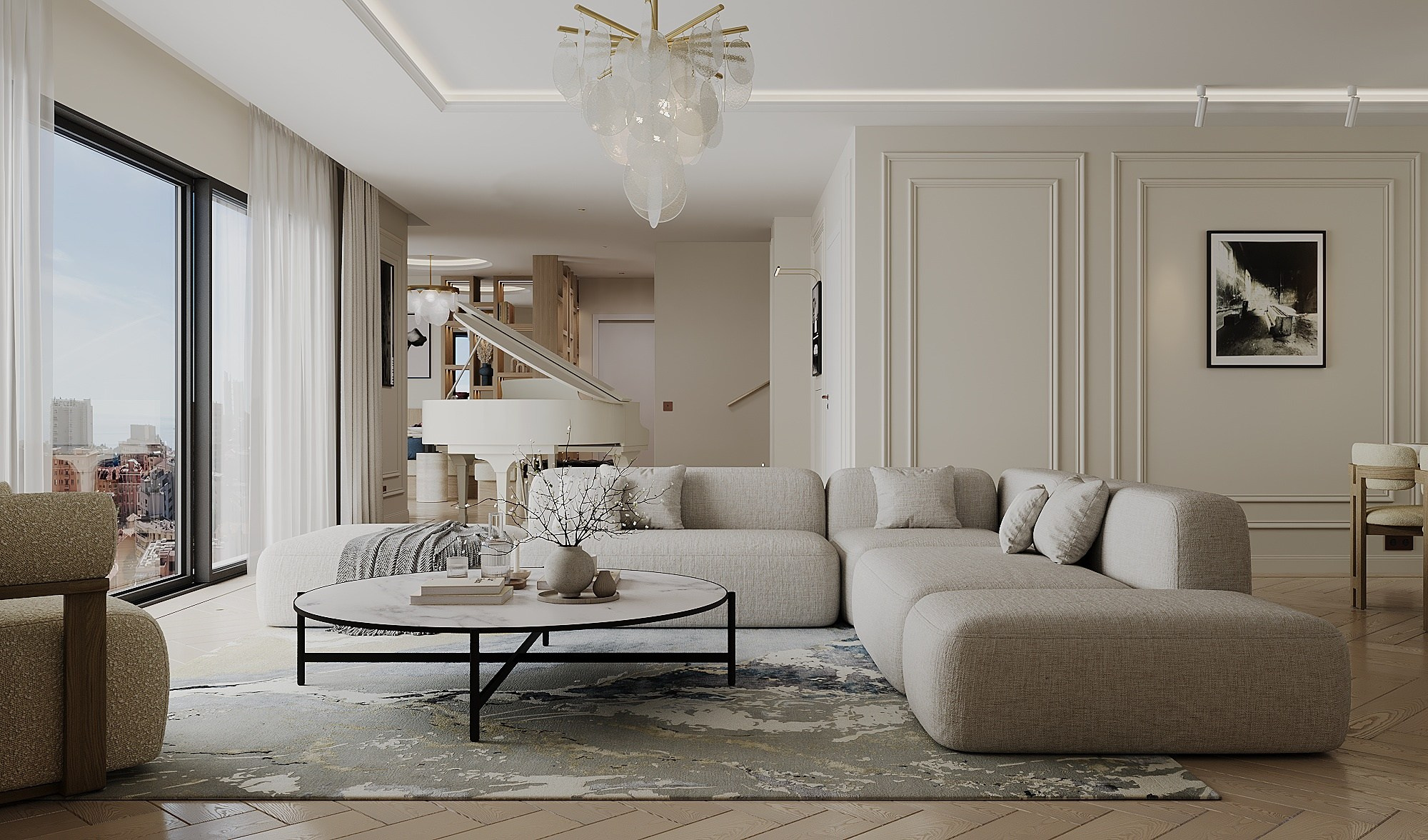 29 BEAUSOLEIL. Irina Balykina — Interior 3D Visualisation