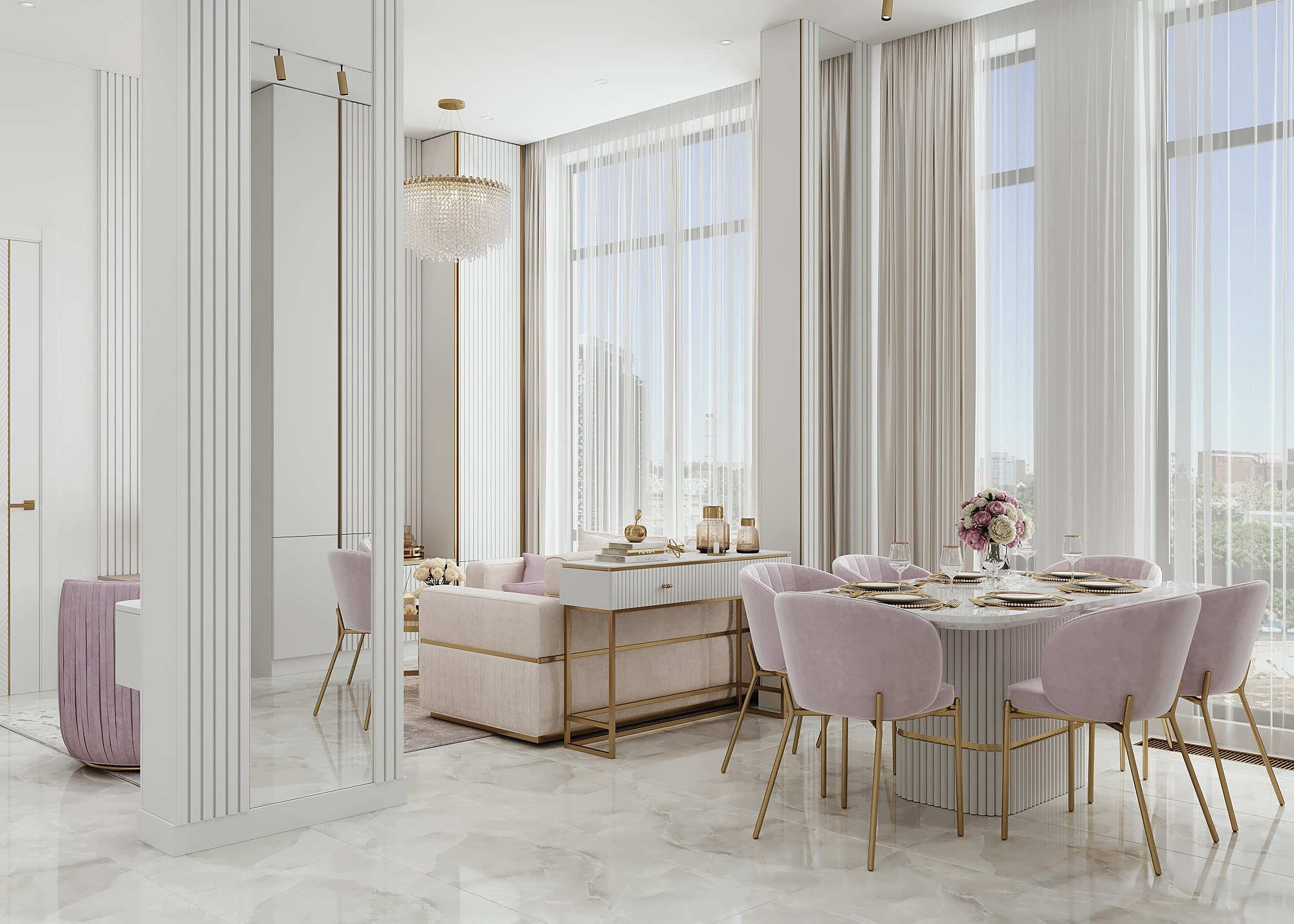 ЖК ШАГАЛ 2. Irina Balykina — Interior 3D Visualisation