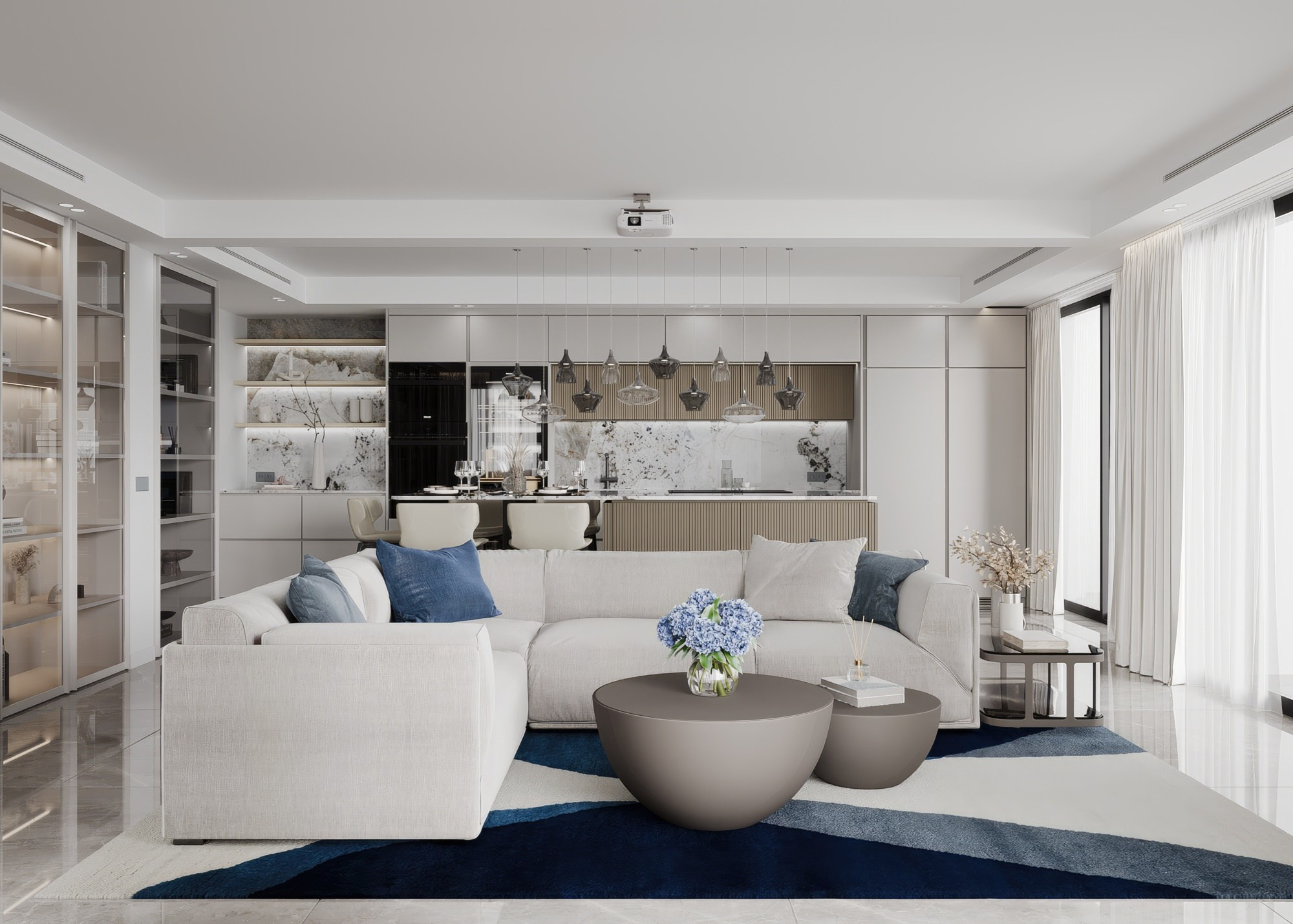 CANNES. Irina Balykina — Interior 3D Visualization
