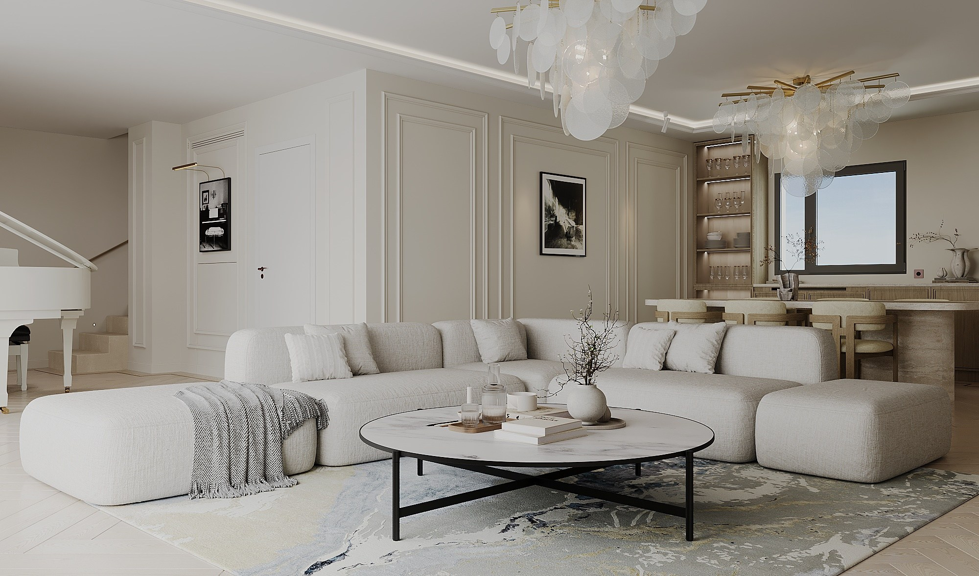 29 BEAUSOLEIL. Irina Balykina — Interior 3D Visualisation