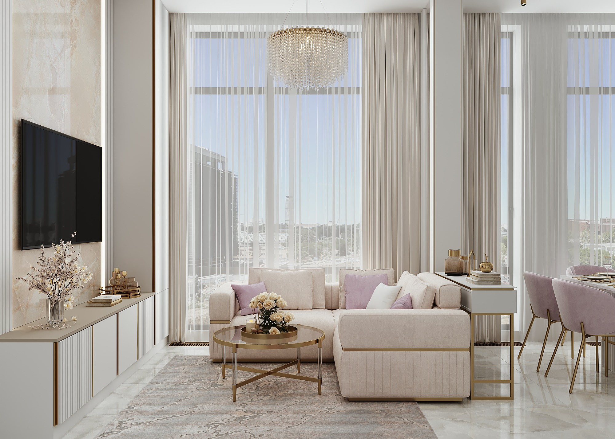 ЖК ШАГАЛ 2. Irina Balykina — Interior 3D Visualisation