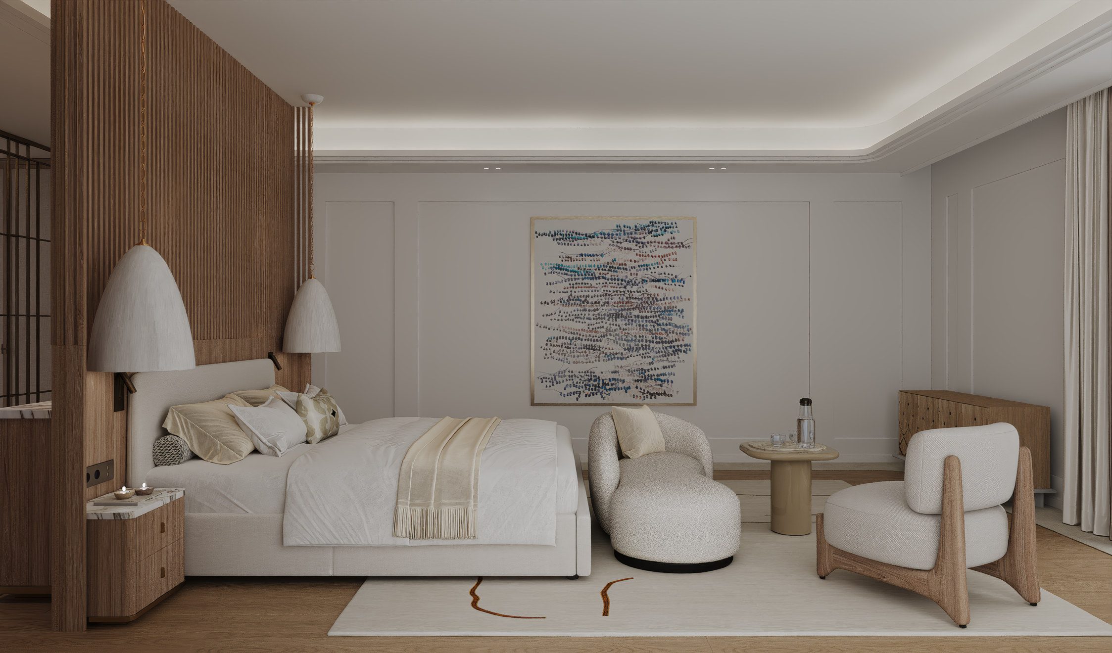 Villa J, Cap-d-A’il. Irina Balykina — Interior 3D Visualization