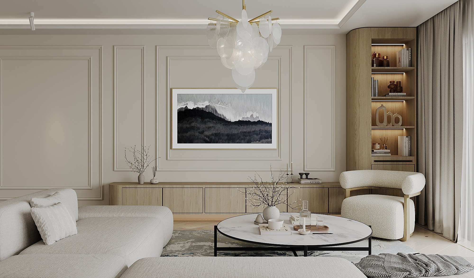 29 BEAUSOLEIL. Irina Balykina — Interior 3D Visualisation