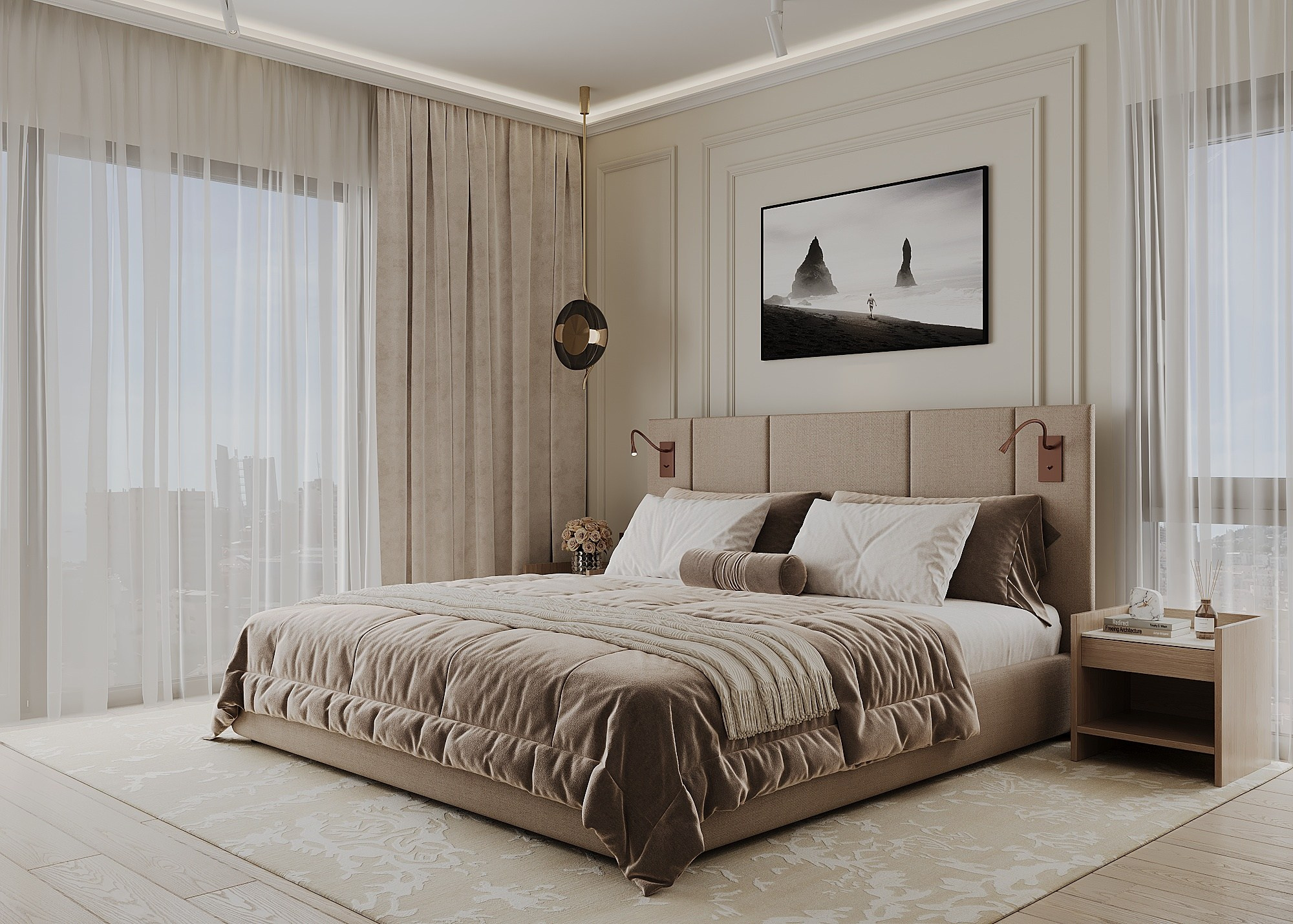 29 BEAUSOLEIL. Irina Balykina — Interior 3D Visualisation