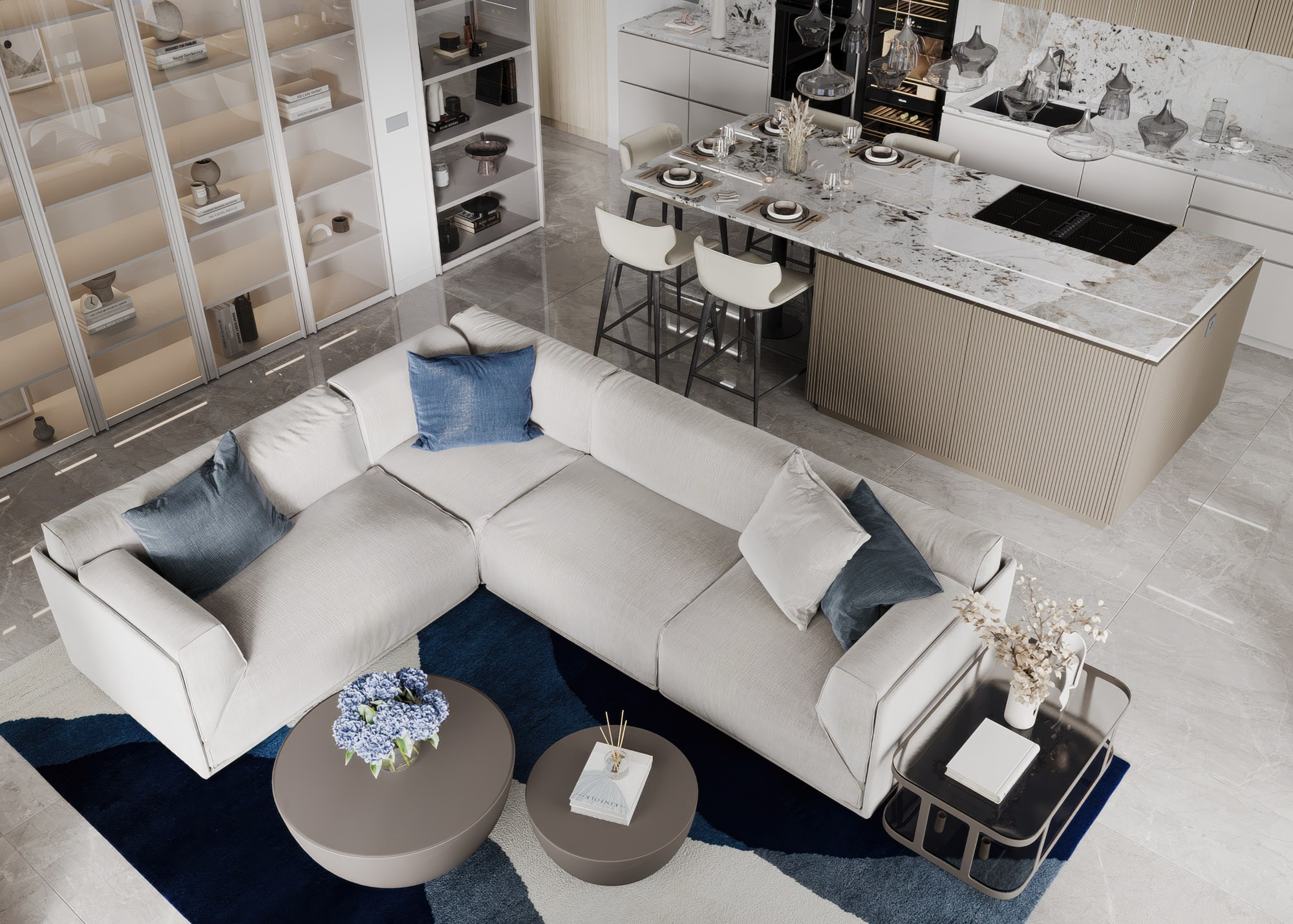 CANNES. Irina Balykina — Interior 3D Visualization