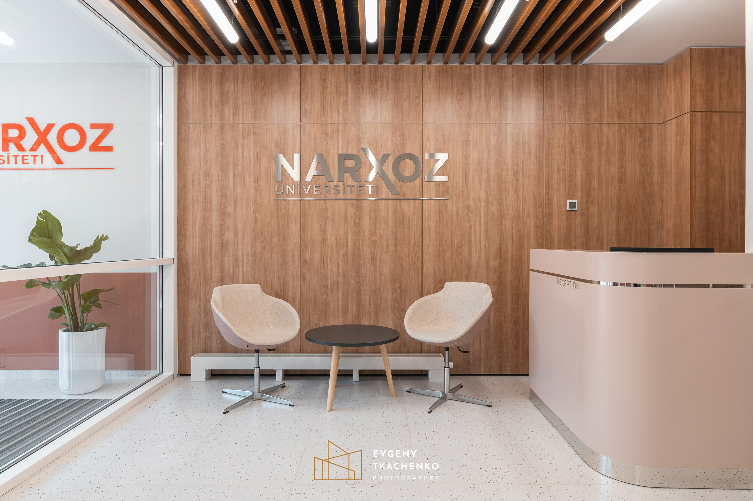 Общежитие университета NarXoz в Алматы. Архитектурный и интерьерный фотограф в Казахстане