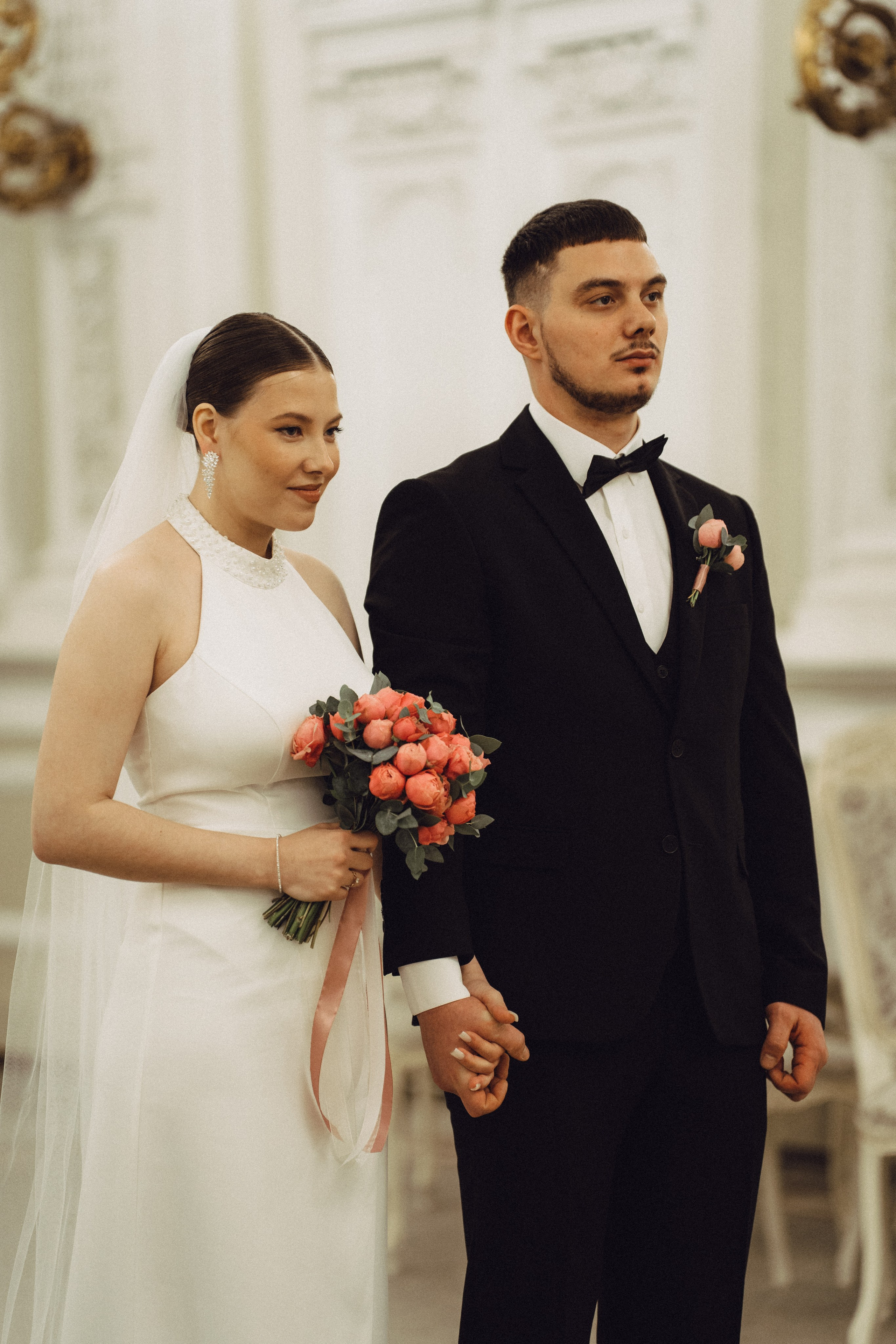 СВАДЕБНАЯ СЬЕМКА В ПЕВОМ ДВОРЦЕ БРАКОСОЧЕТАНИЯ. Профессиональный фотограф, Санкт-Петербург — Виктория Богомолова