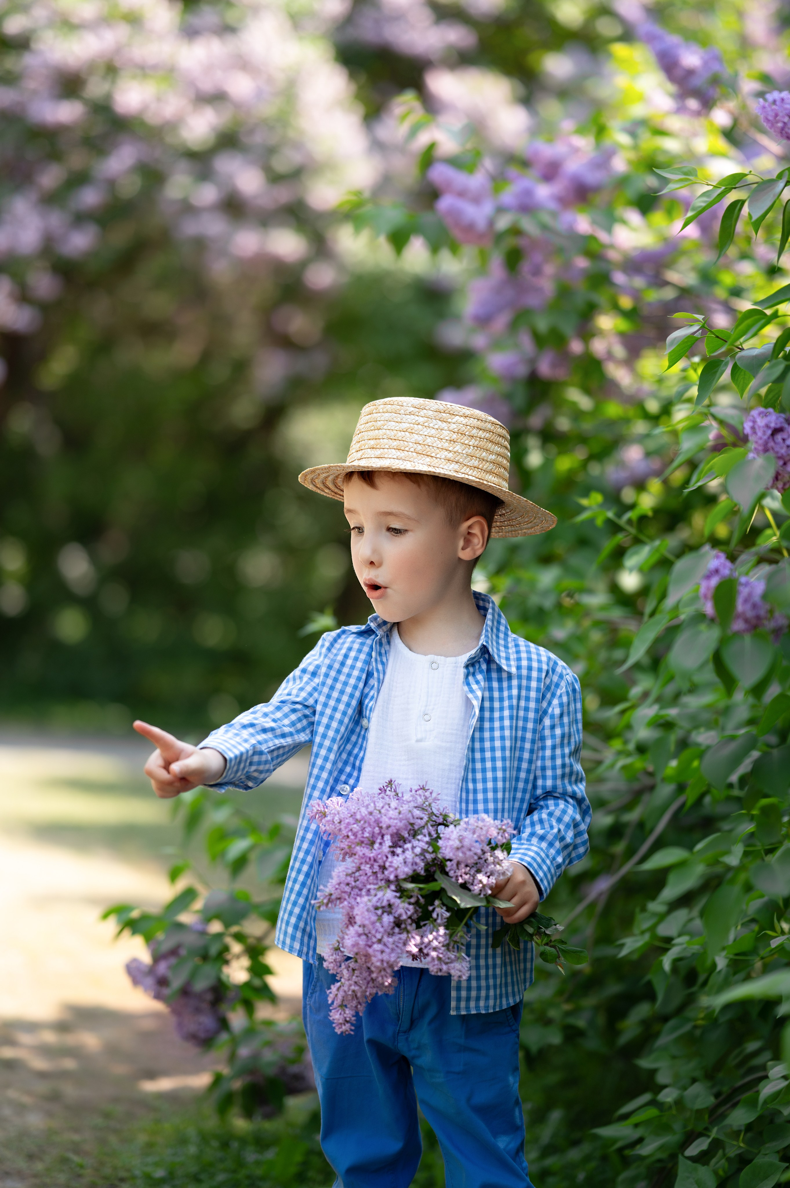 Сирень. Детский и семейный фотограф г. Москва Оксана Катаджи