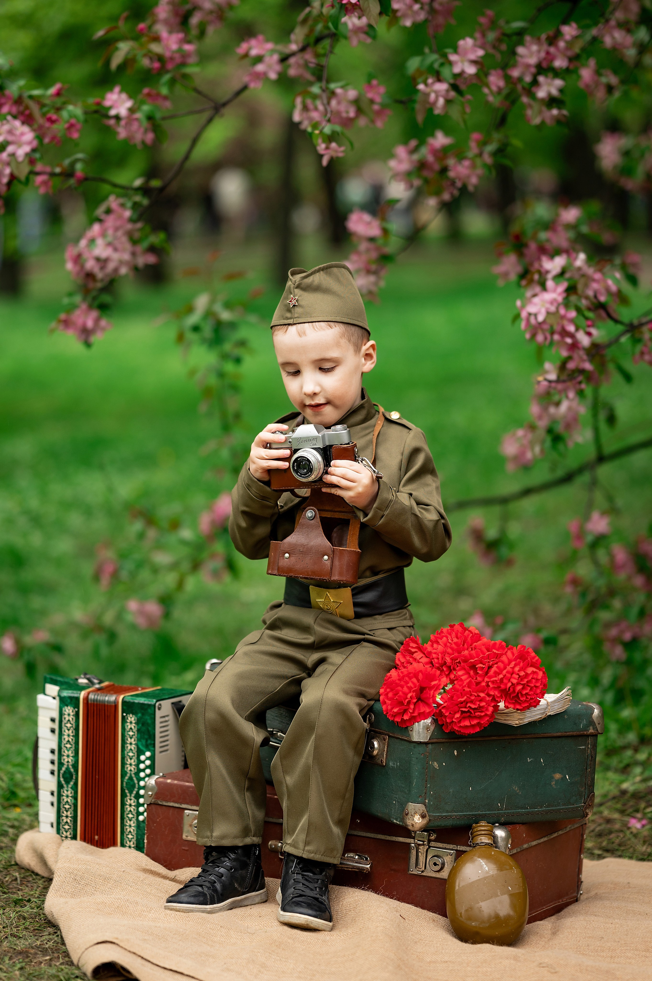 Фотопроет «День победы». Детский и семейный фотограф г. Москва Оксана Катаджи