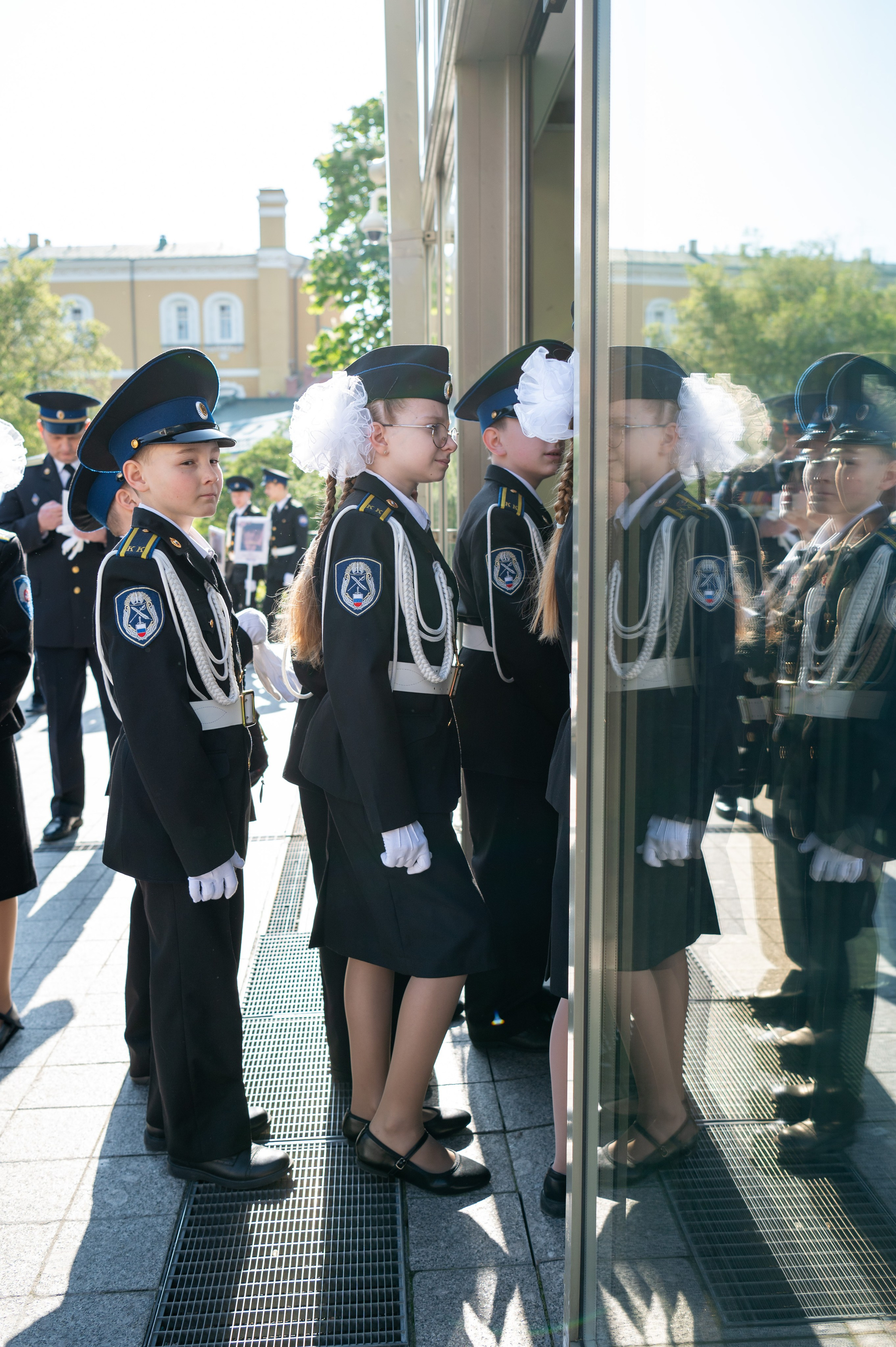 Фотосессия Присяги кадетов «Школа 1231 им. В. Д. Поленова». Детский и семейный фотограф г. Москва Оксана Катаджи
