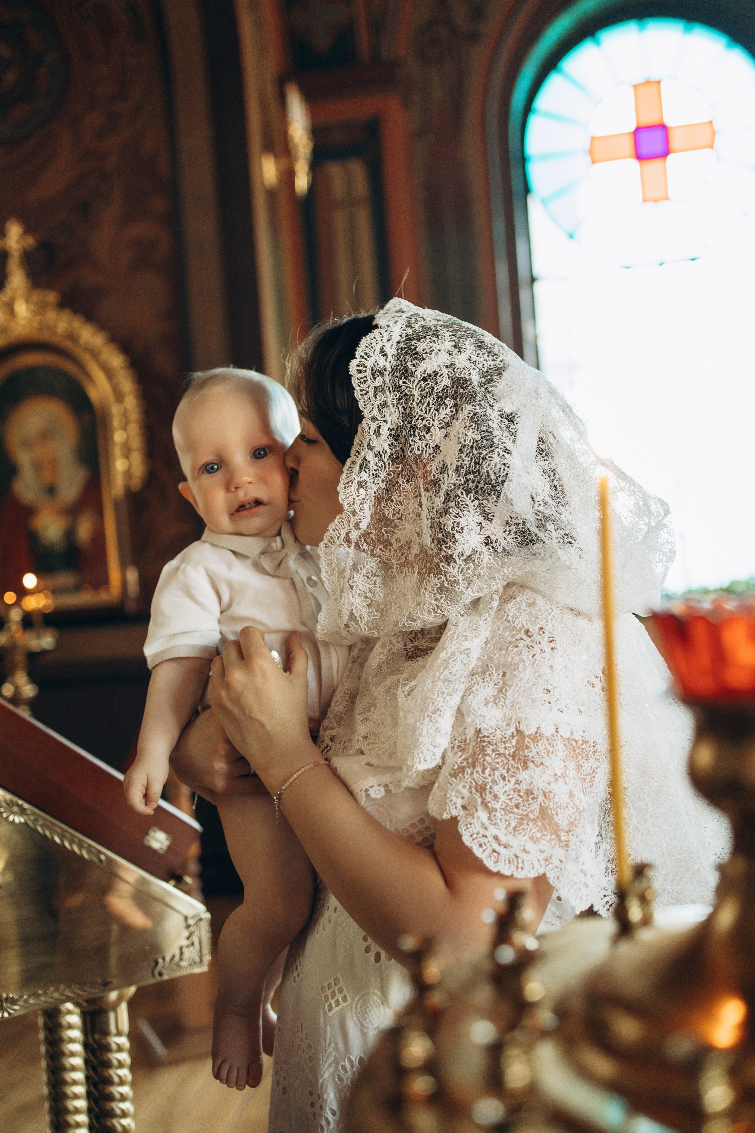 Двойное крещение Анны и Саши. Самый теплый фотограф в Краснодаре Рябоконь Ксения