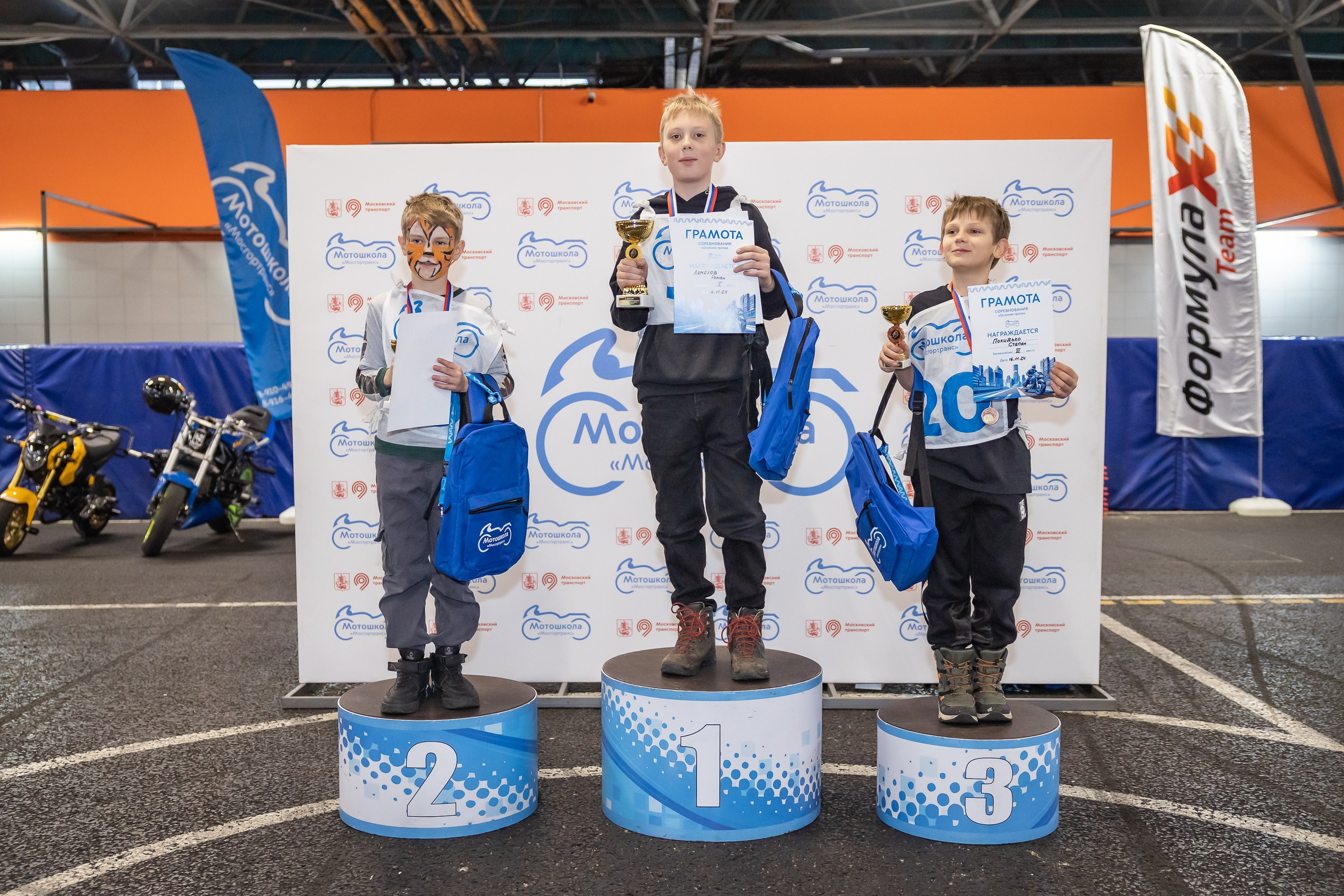 Соревнования в Мотошколе «Мосгортранс». Фотограф Владимир Охрименко