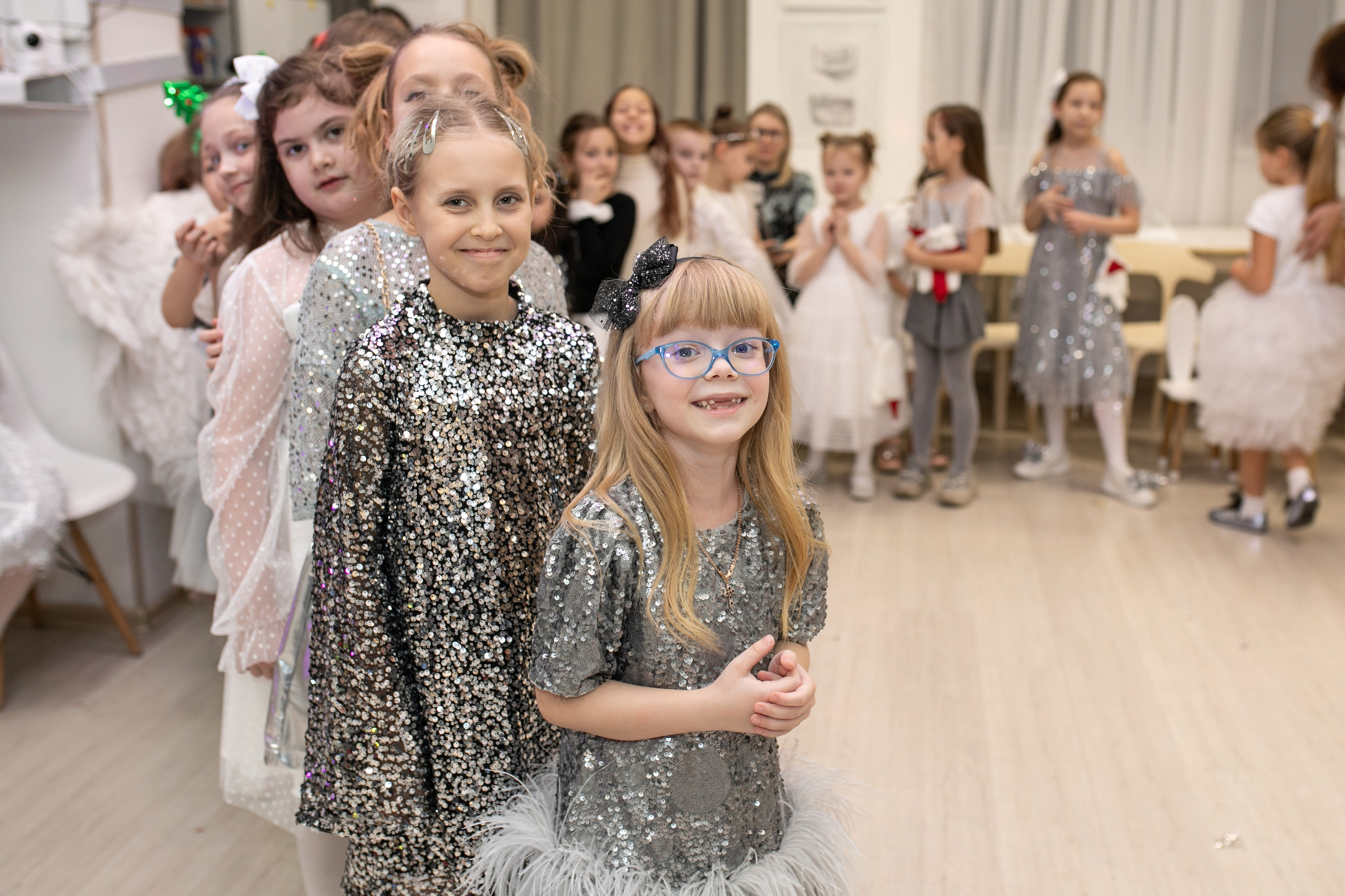 Новогодний утренник в «Бэмби». Фотограф в Новосибирске Ася Зверева