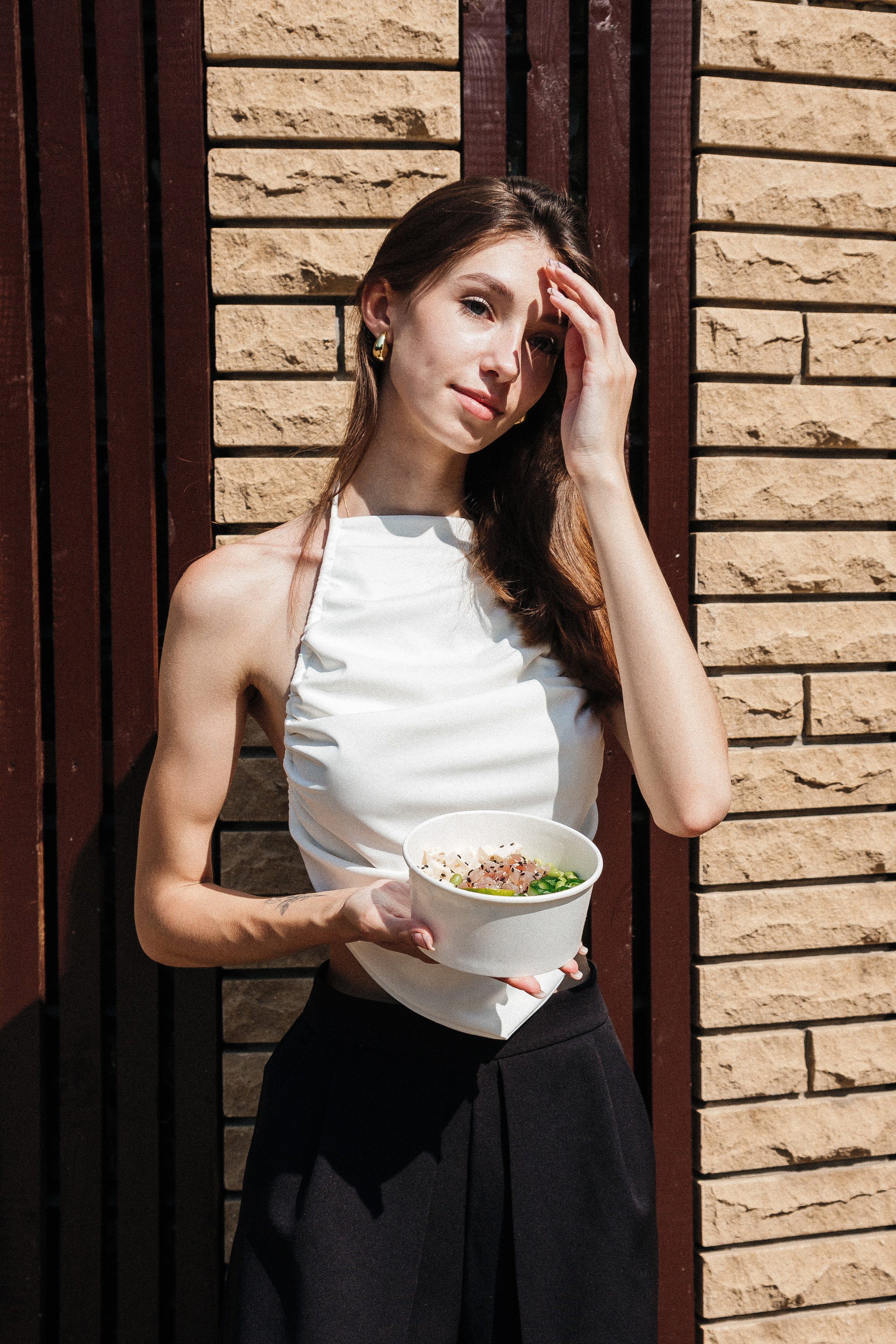 Лера в парке Горького. Фотограф Александр Бигари