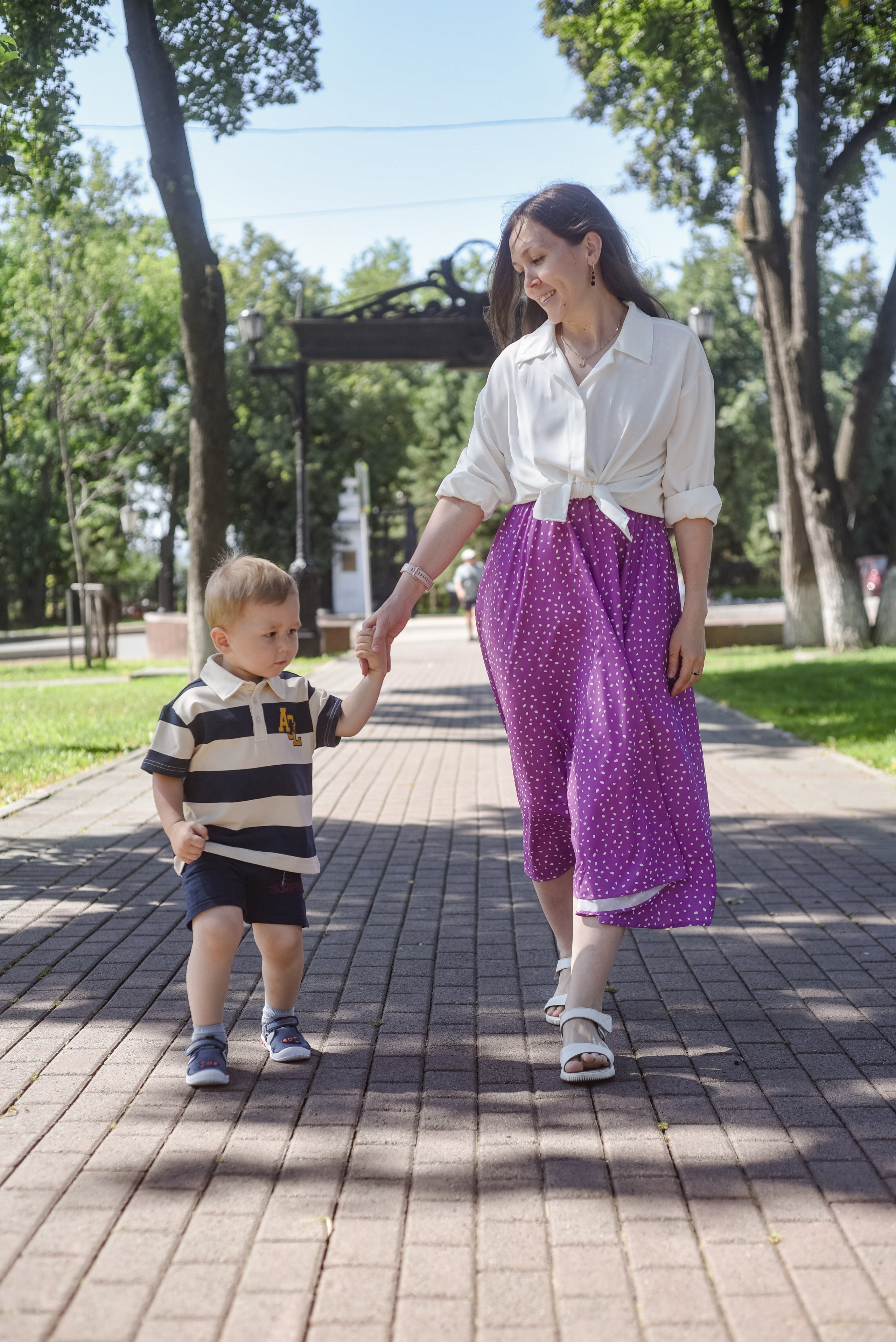 Семейная съемка в парке. Семейный и свадебный фотограф в г. Уфа Динара