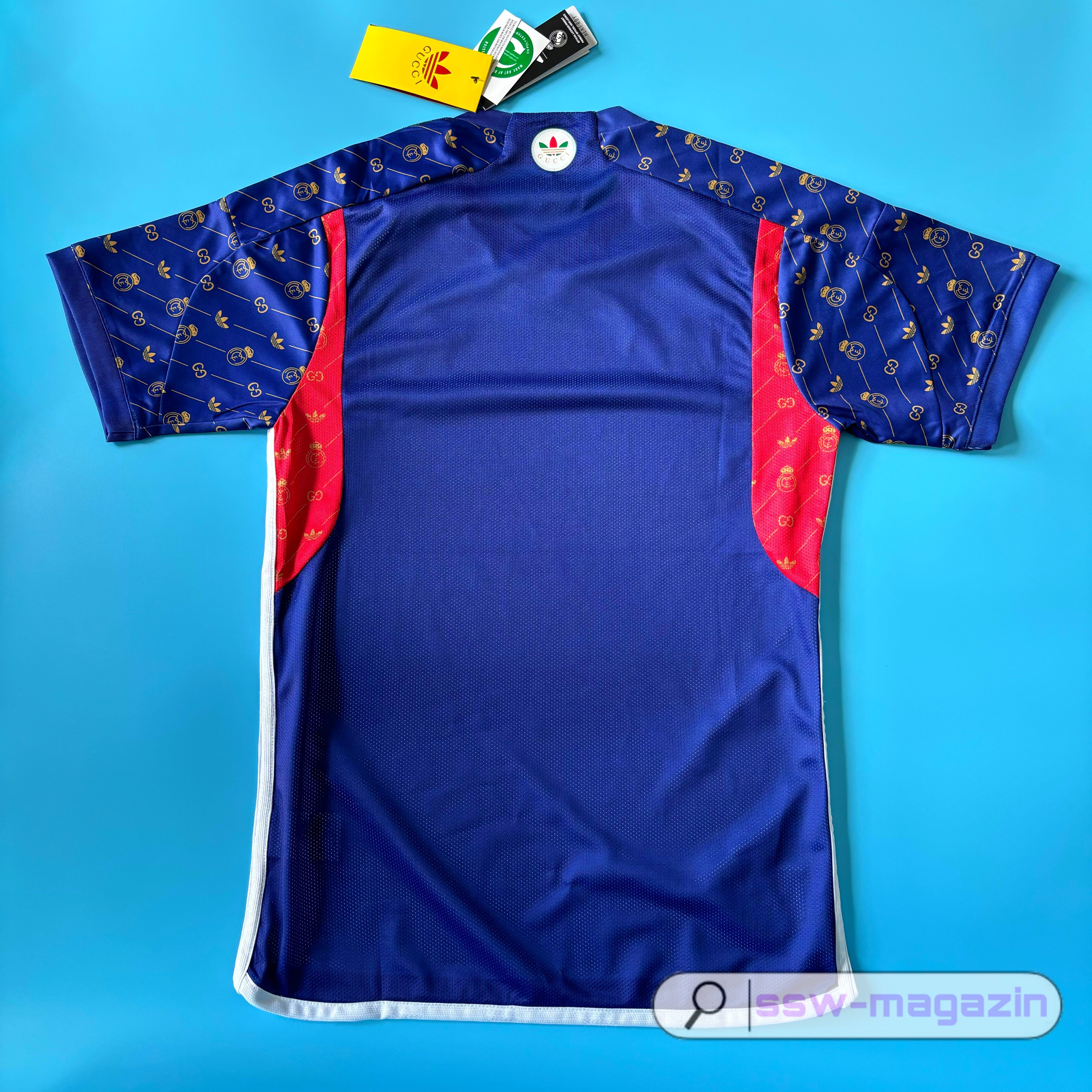 Футболка Real Madrid Gucci 2024-2025. Футбольный магазин — ssw_magazin