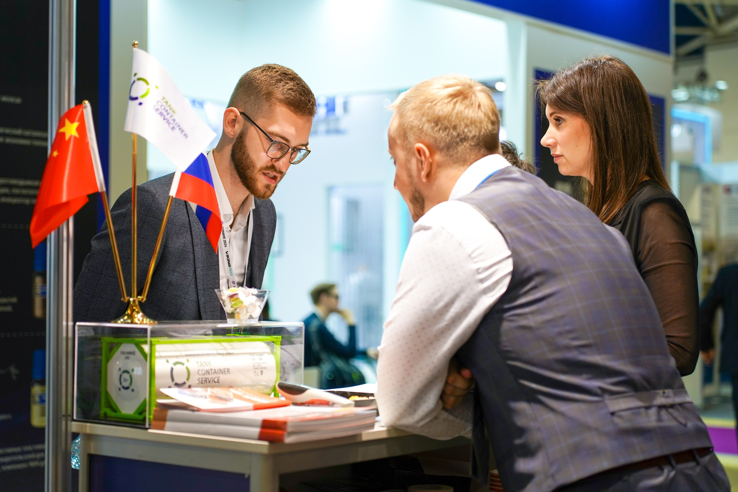 TANK CONTAINER SERVICE на выставке ХИМИЯ-2024. Фотограф b2b на выставки, конференции, форумы в Москве