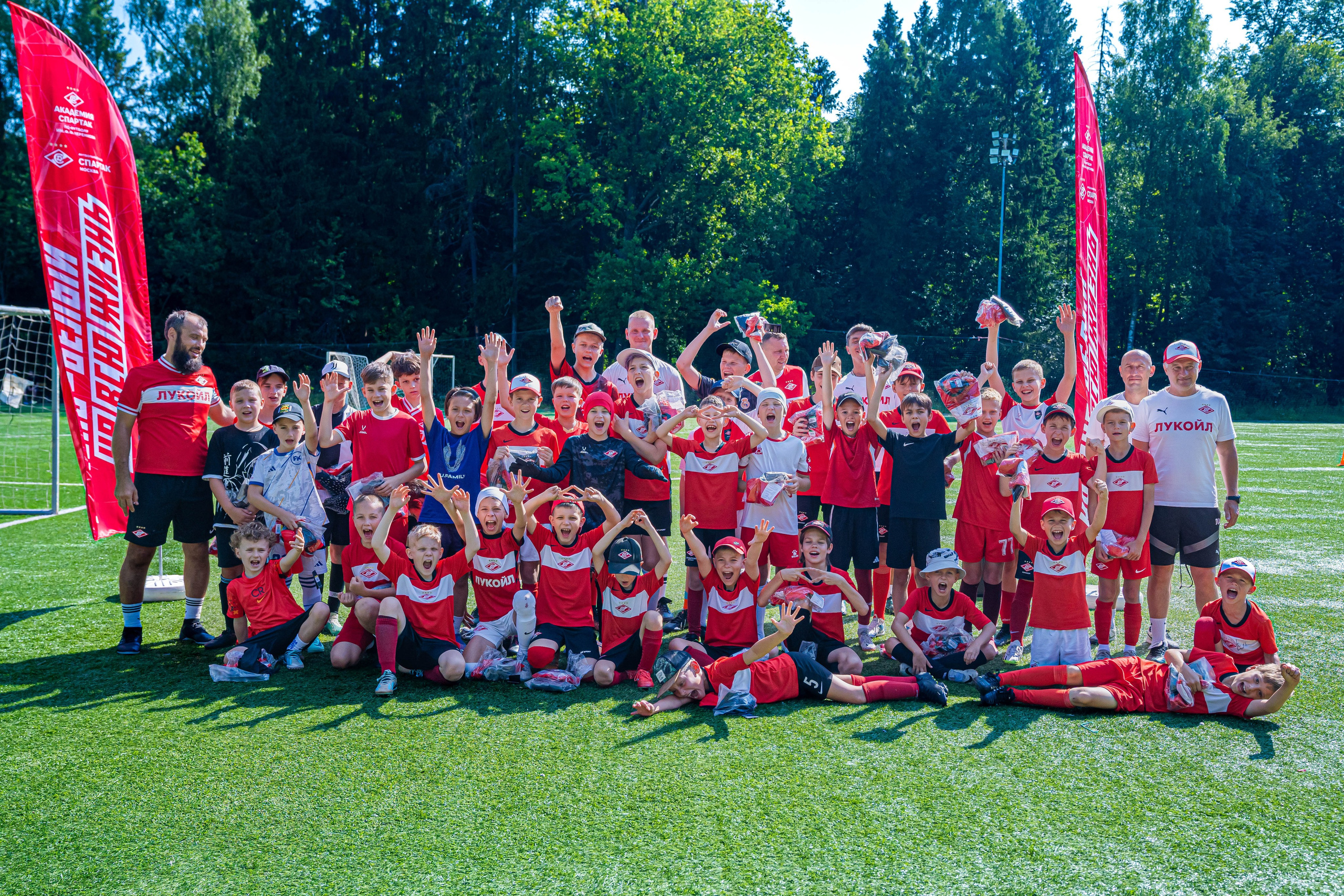 Спортивный лагерь Спартак-Кэмп академии им. Ф. Ф. Черенкова. Фото и видео съёмка на заказ. VAU Studia. Москва