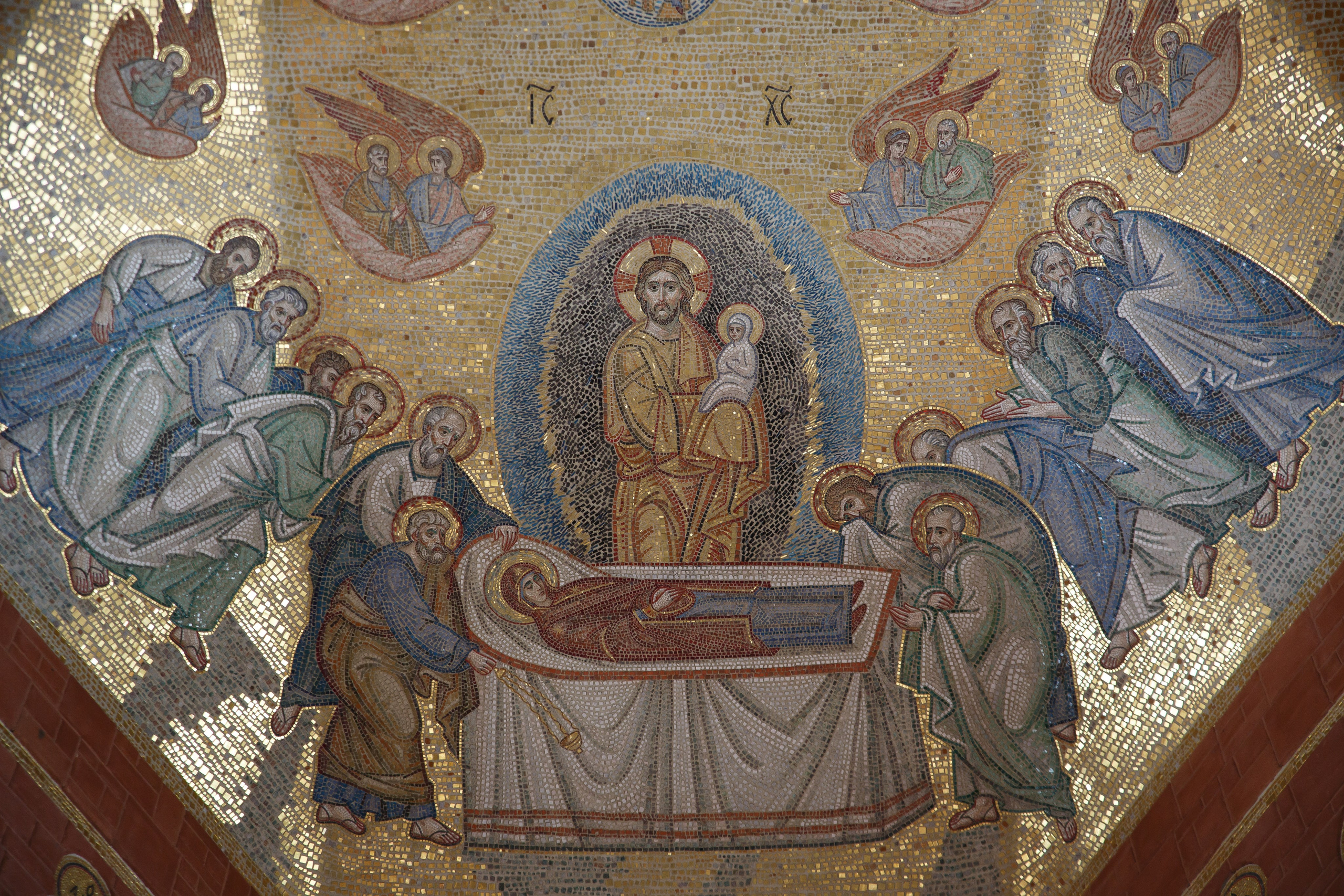 Успенский собор в монастыре Бештау. НИИКОРОВИН- мастерская мозаики и монументального искусства