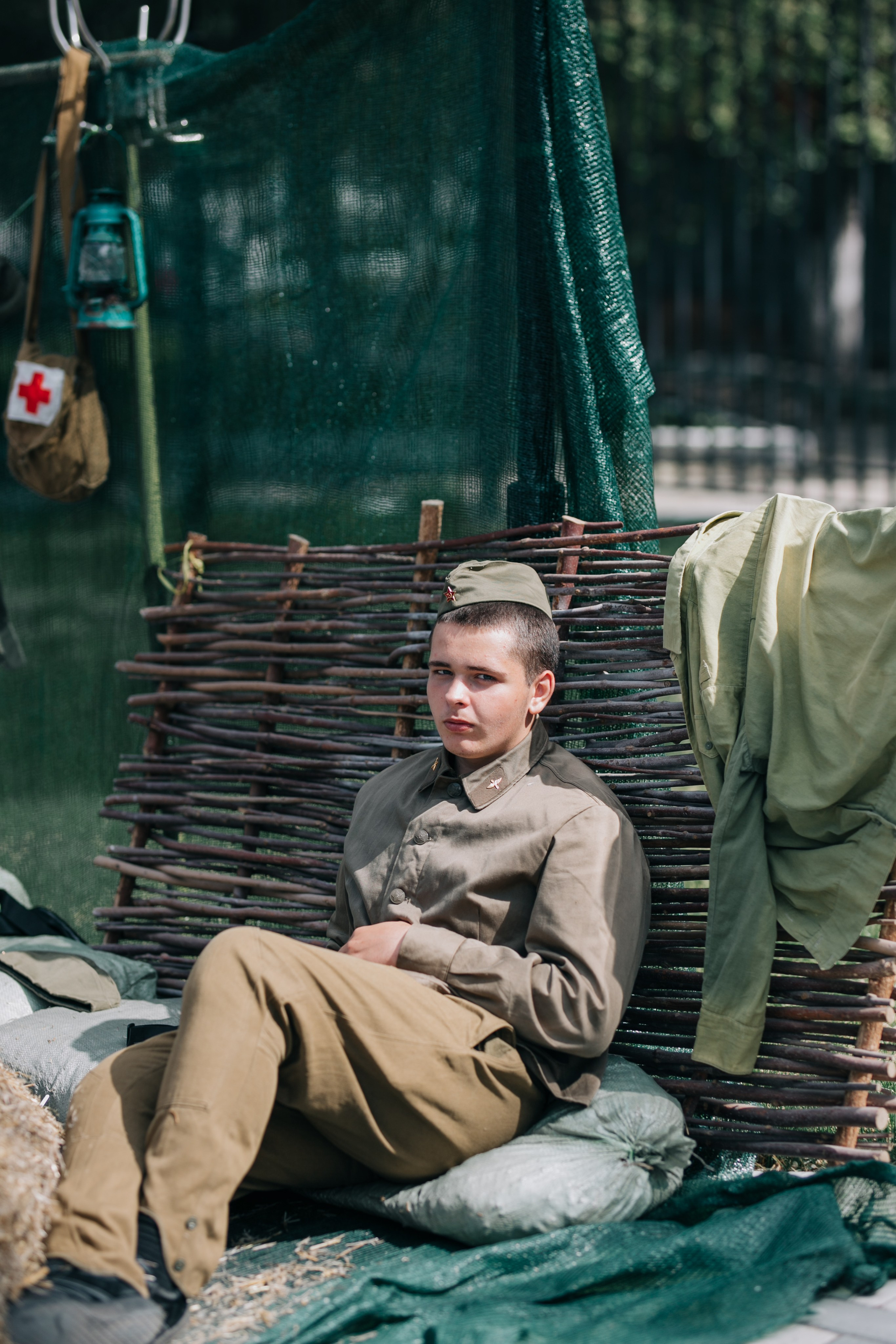 День освобождения Бахчисарая от нееко-фашистских захватчиков. Фотограф в Крыму